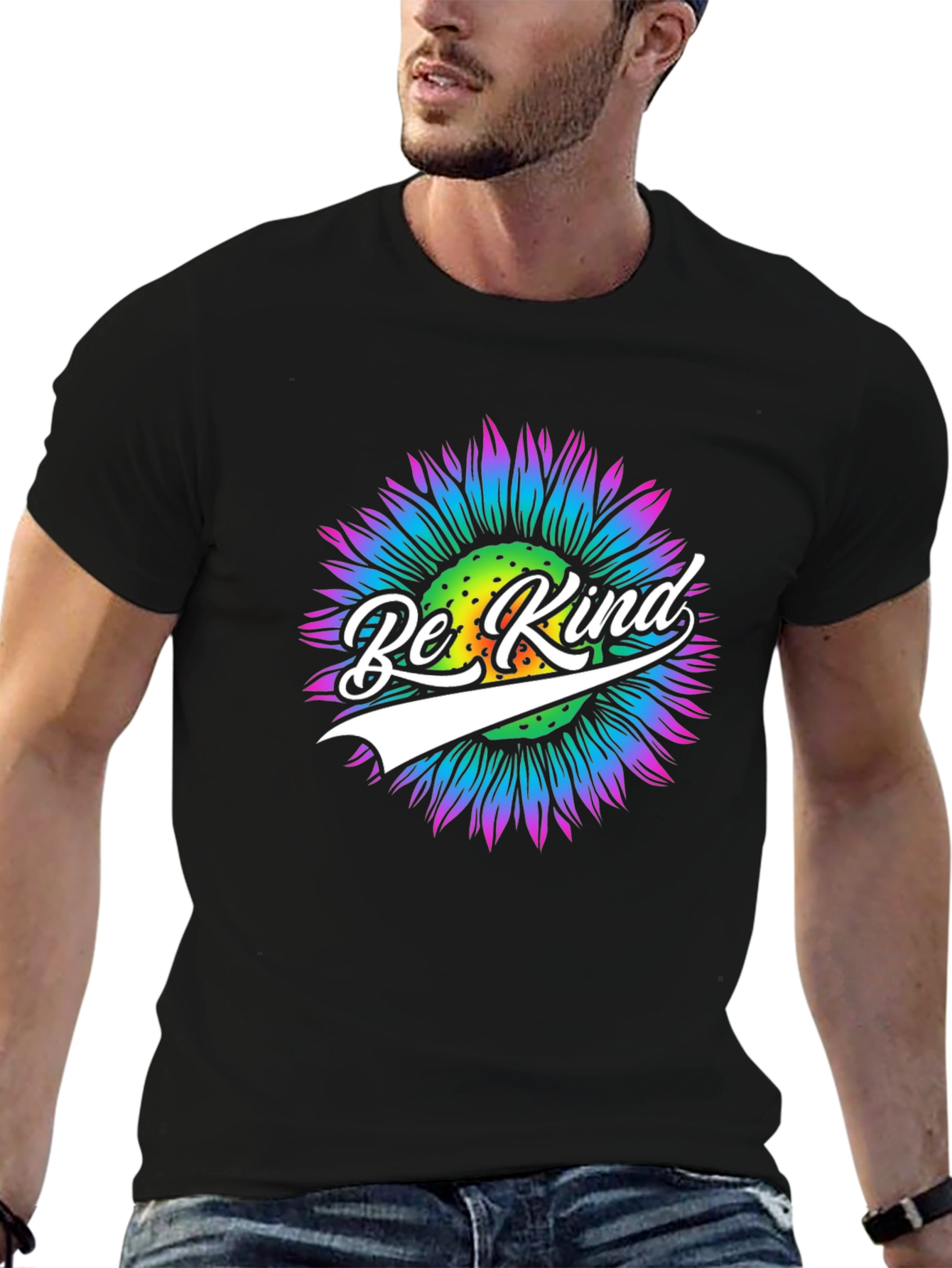 Be Kind Sunflower Graphic Tee