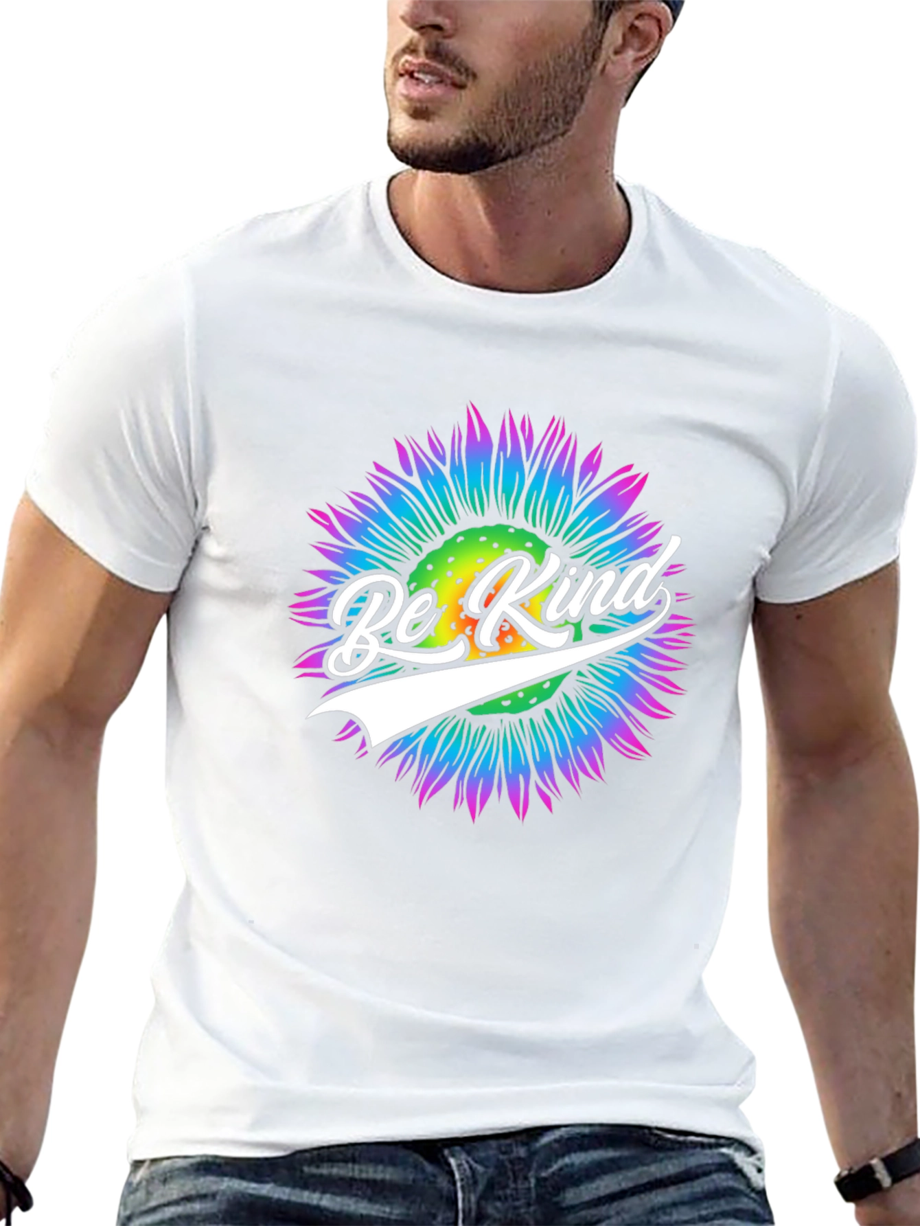 Be Kind Sunflower Graphic Tee