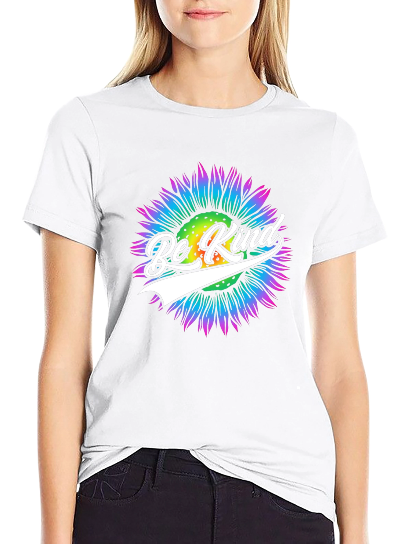 Be Kind Sunflower Graphic Tee