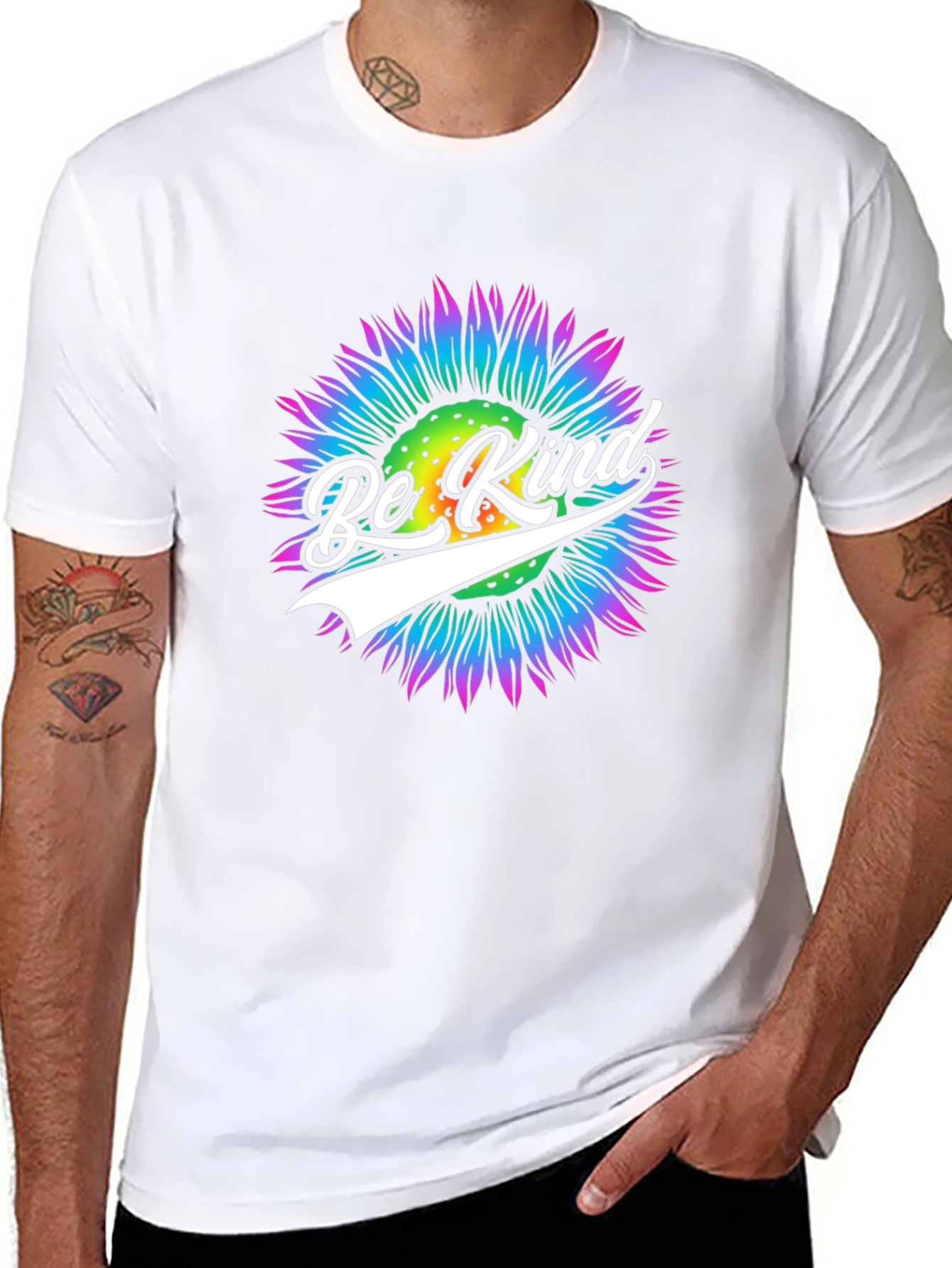 Be Kind Sunflower Graphic Tee