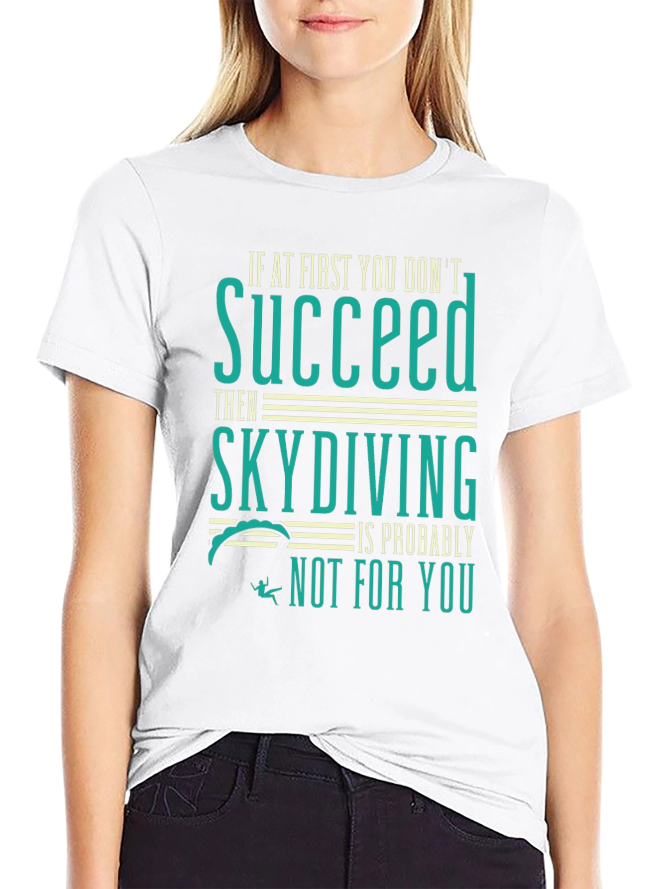 Skydiving T-Shirt - Funny Graphic Tee