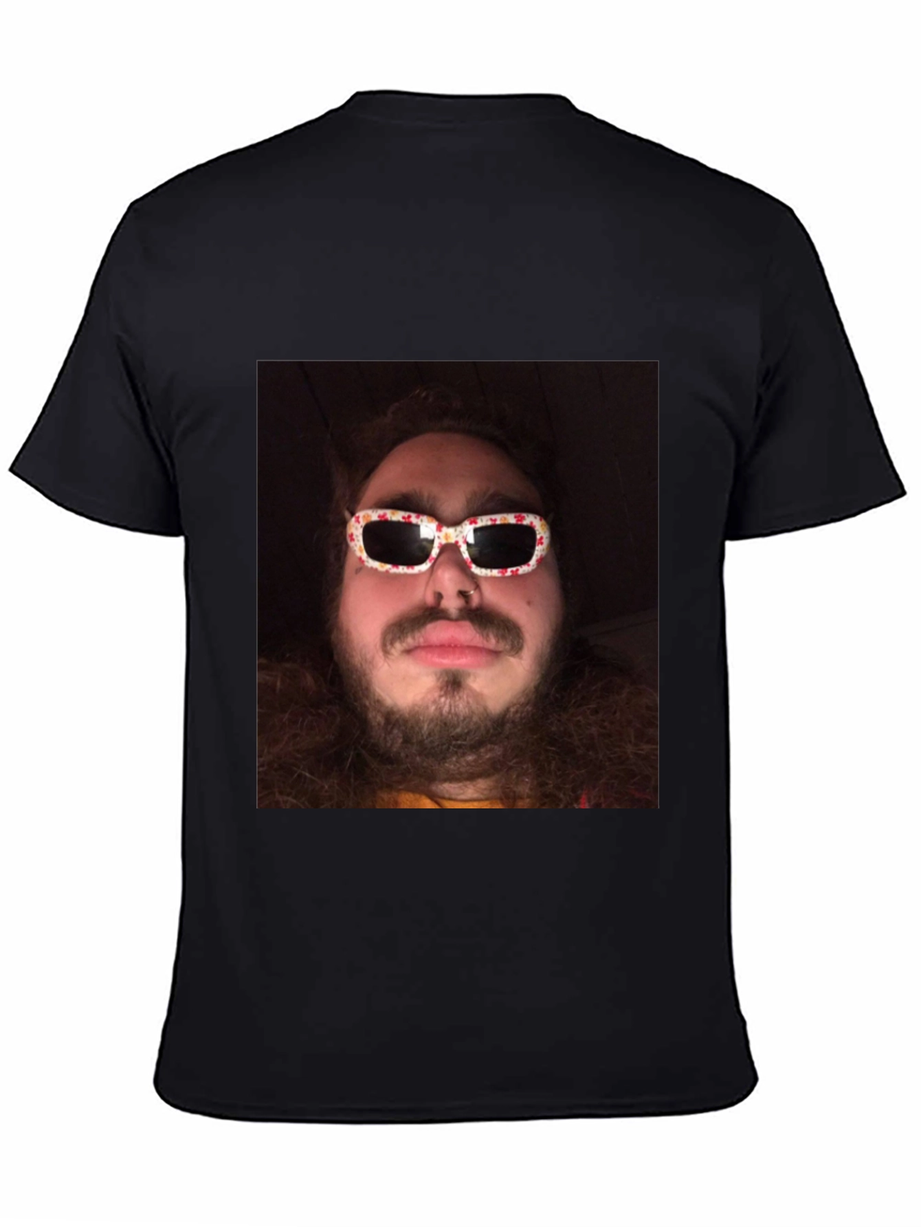 Novelty Graphic Tee - Man with Sunglasses