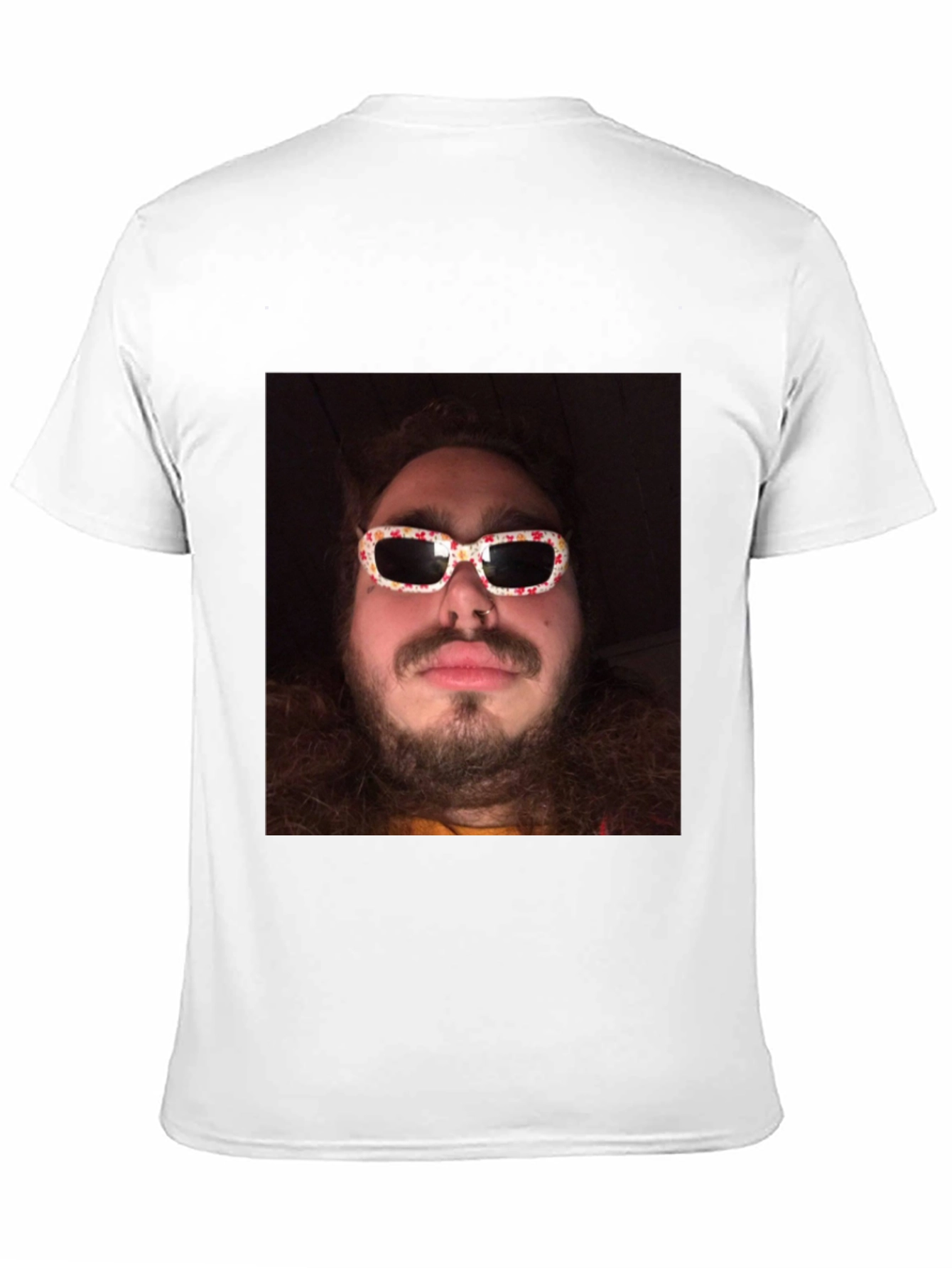 Novelty Graphic Tee - Man with Sunglasses