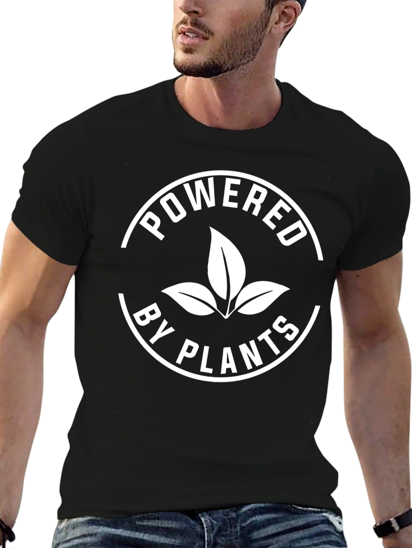 Powered By Plants Graphic Tee - Vegan Friendly