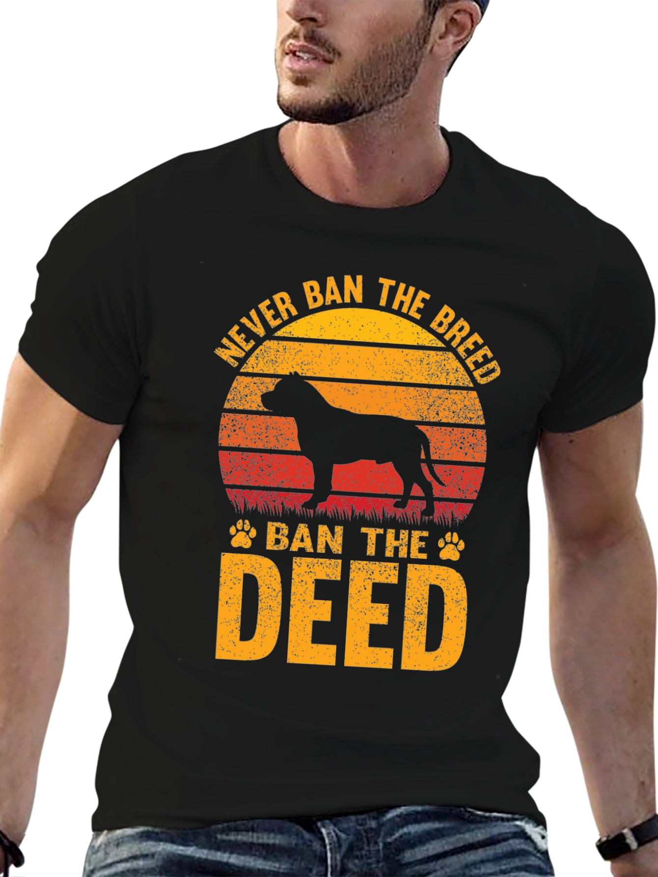 Never Ban the Breed Pitbull T-Shirt