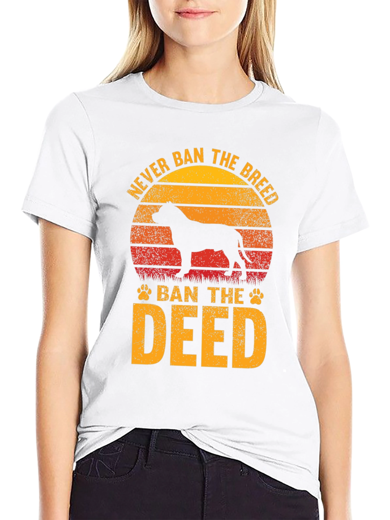 Never Ban the Breed Pitbull T-Shirt