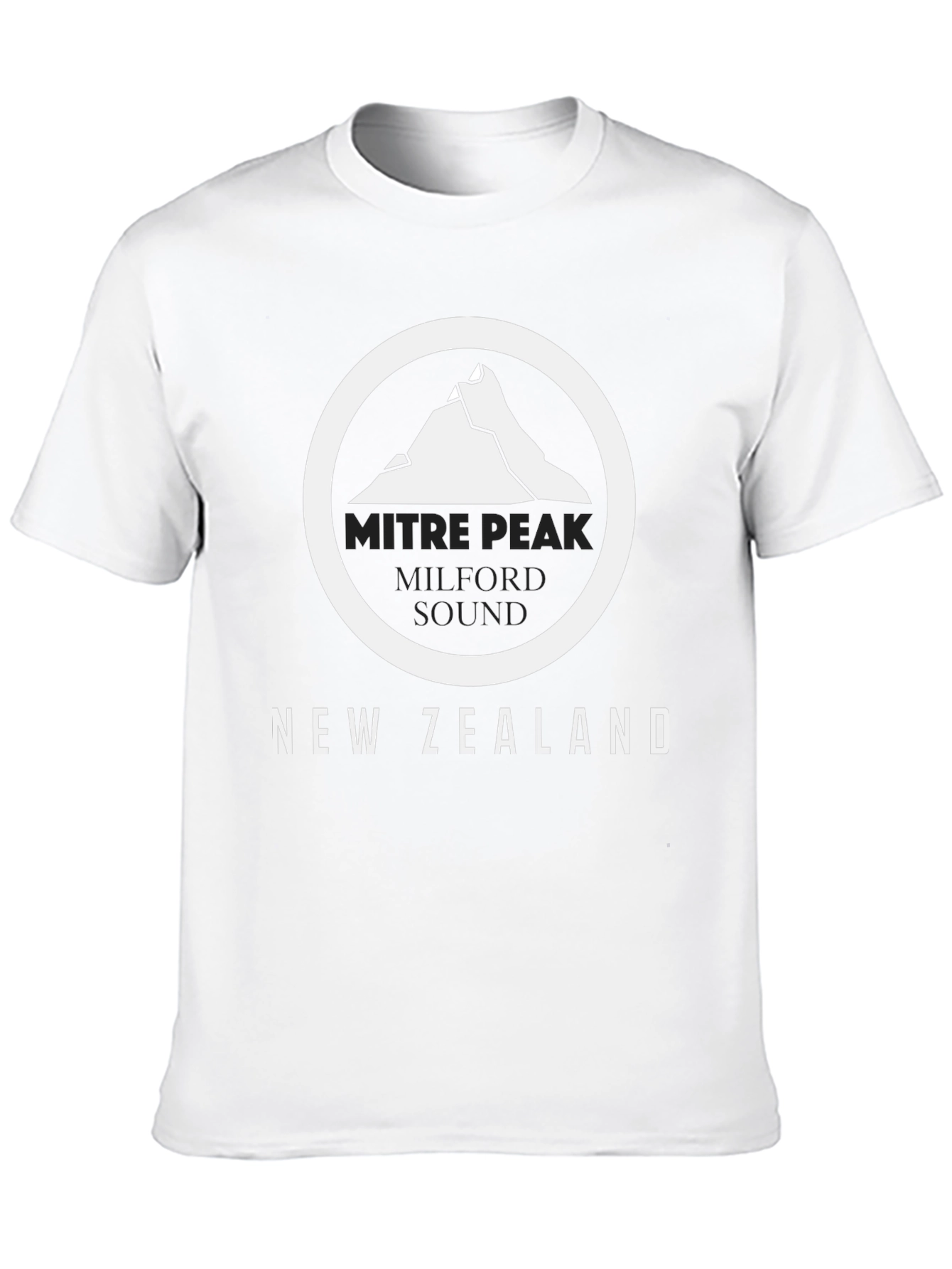 Mitre Peak New Zealand Graphic Tee