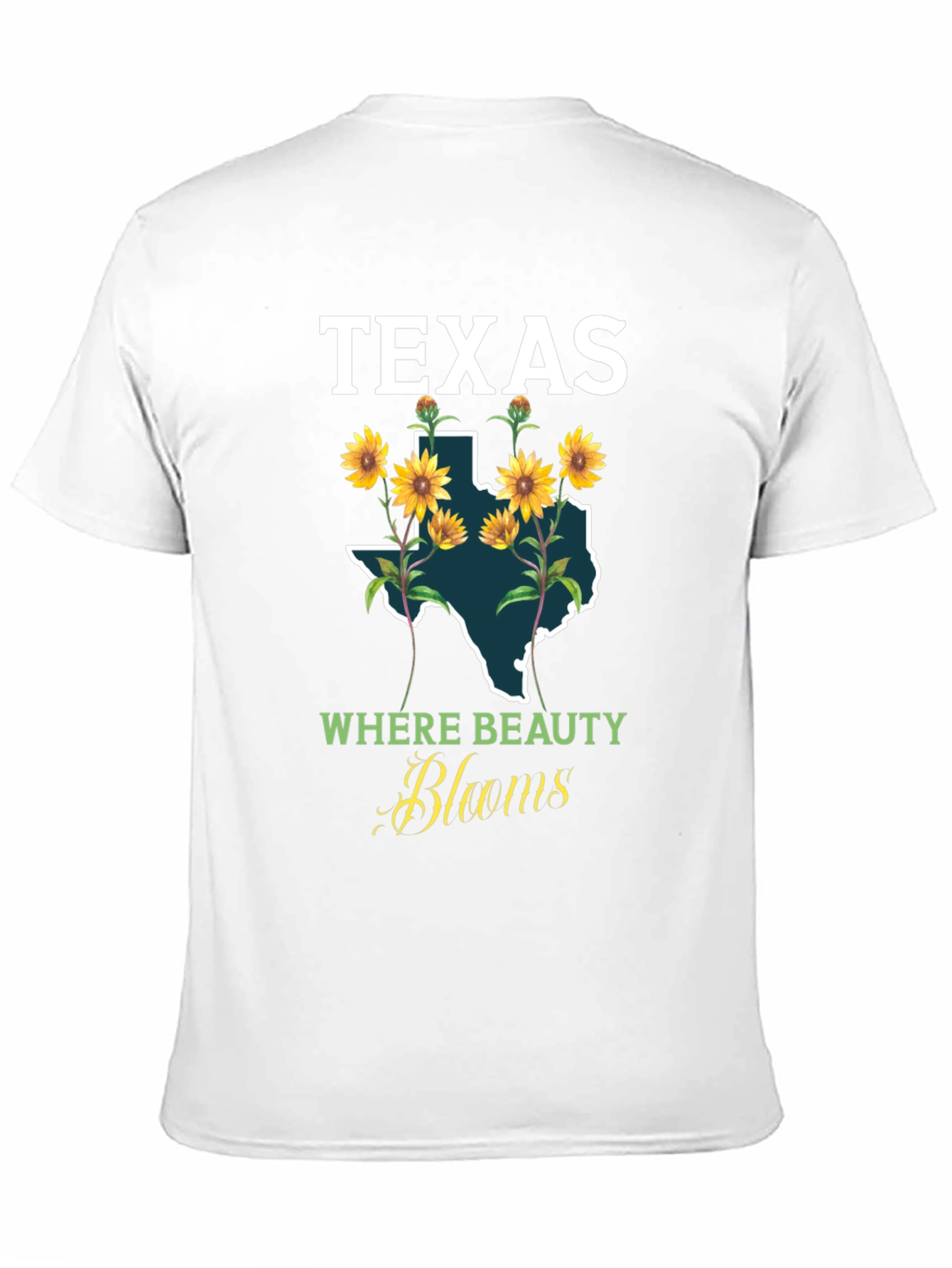 Texas Sunflower Graphic T-Shirt