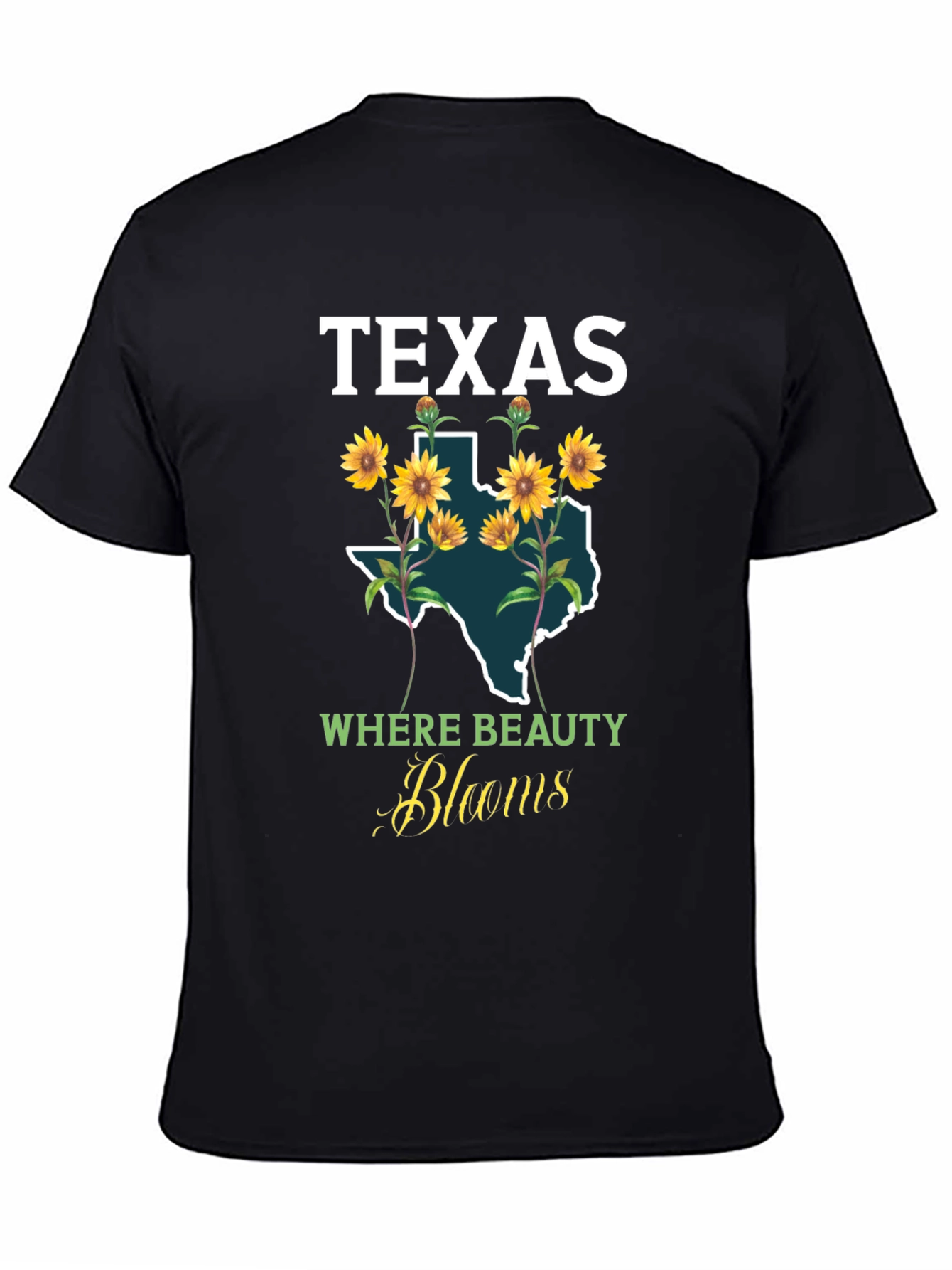 Texas Sunflower Graphic T-Shirt