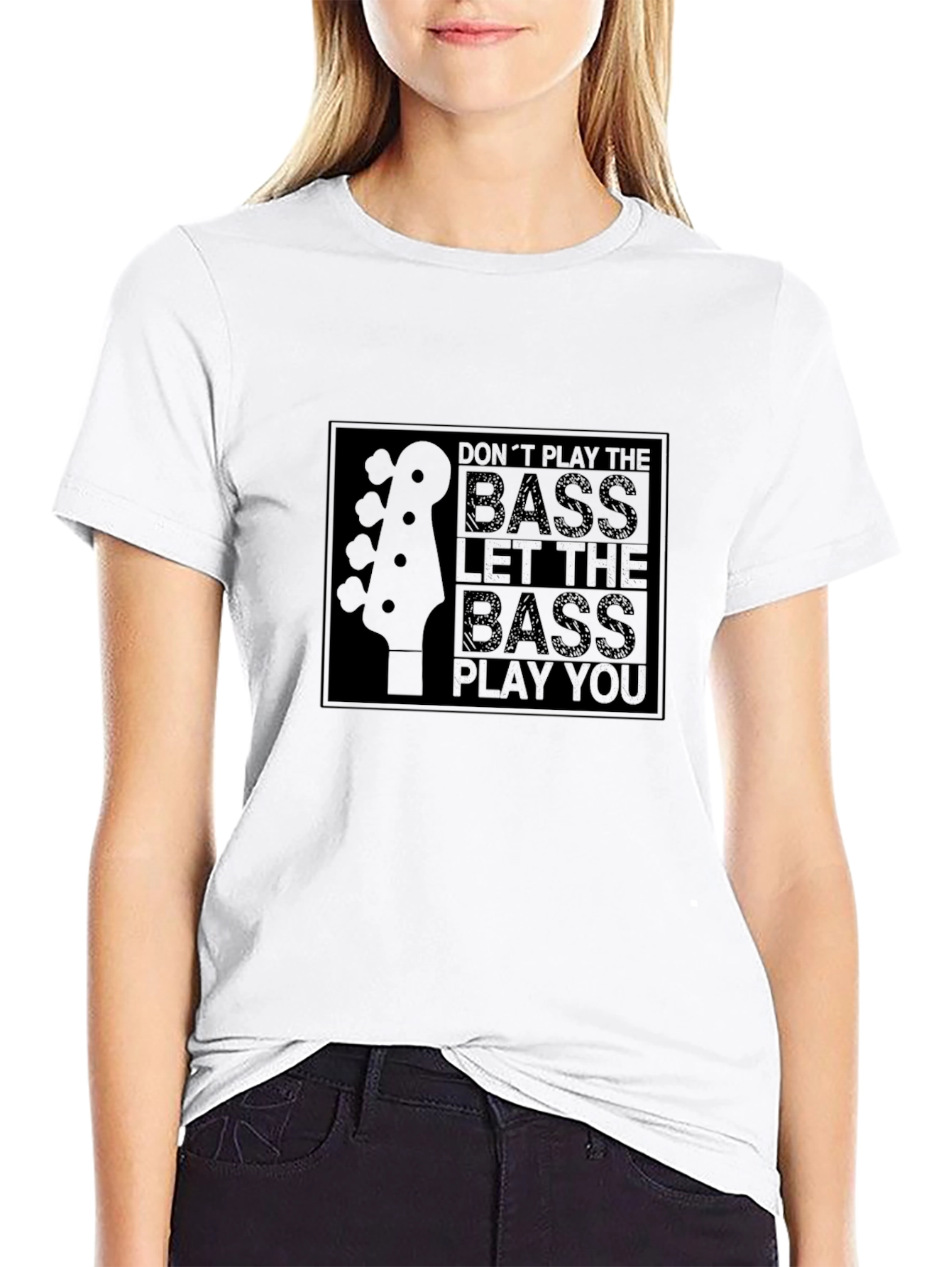 Bass Guitar T-Shirt - Let the Bass Play You