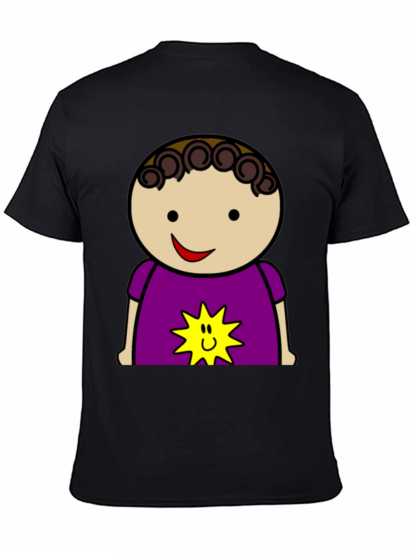 Cartoon Character Graphic Tee - Fun & Unique