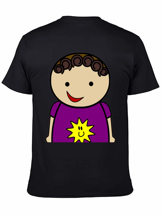 Cartoon Character Graphic Tee - Fun & Unique