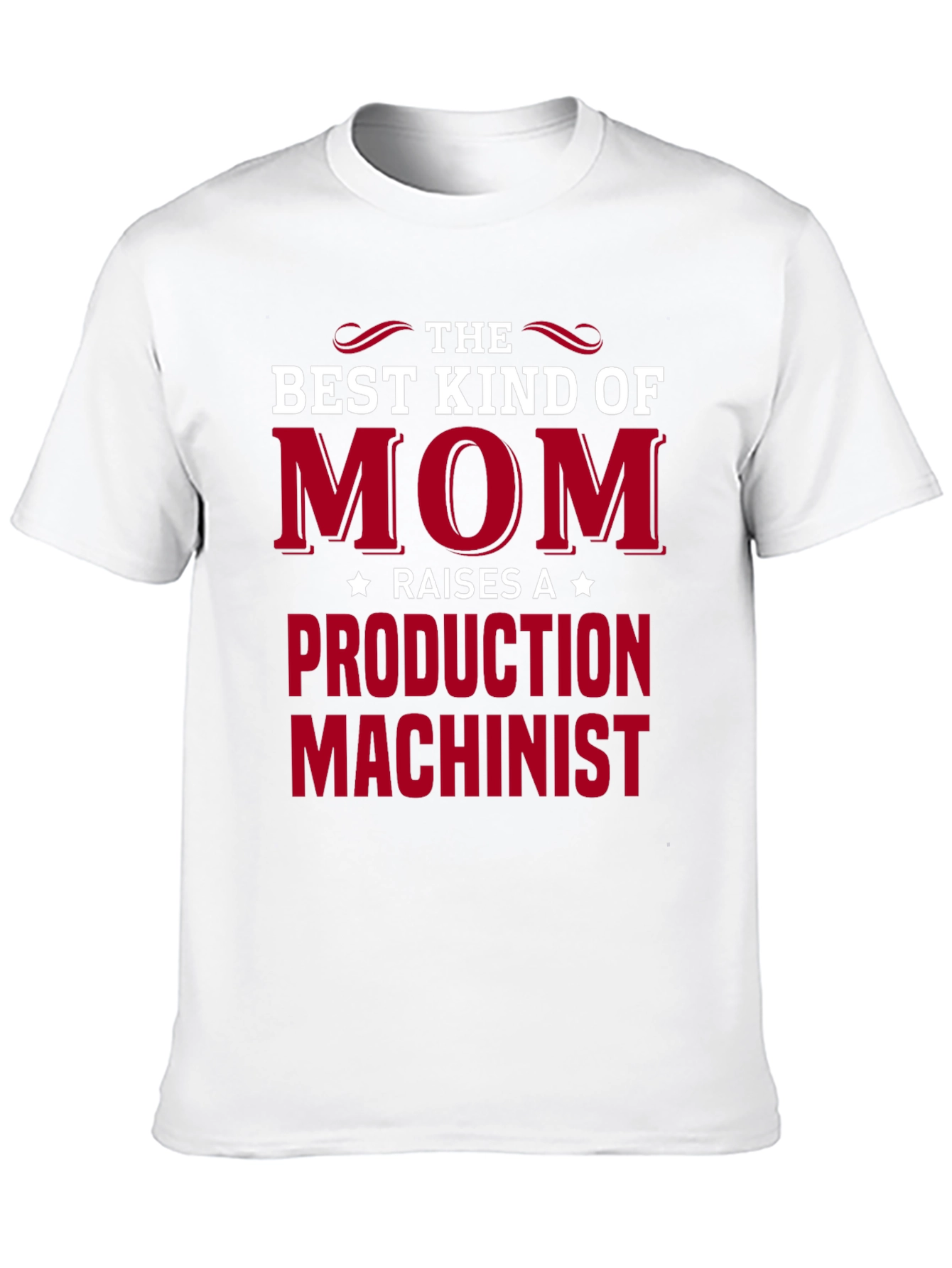Best Kind of Mom Production Machinist T-Shirt