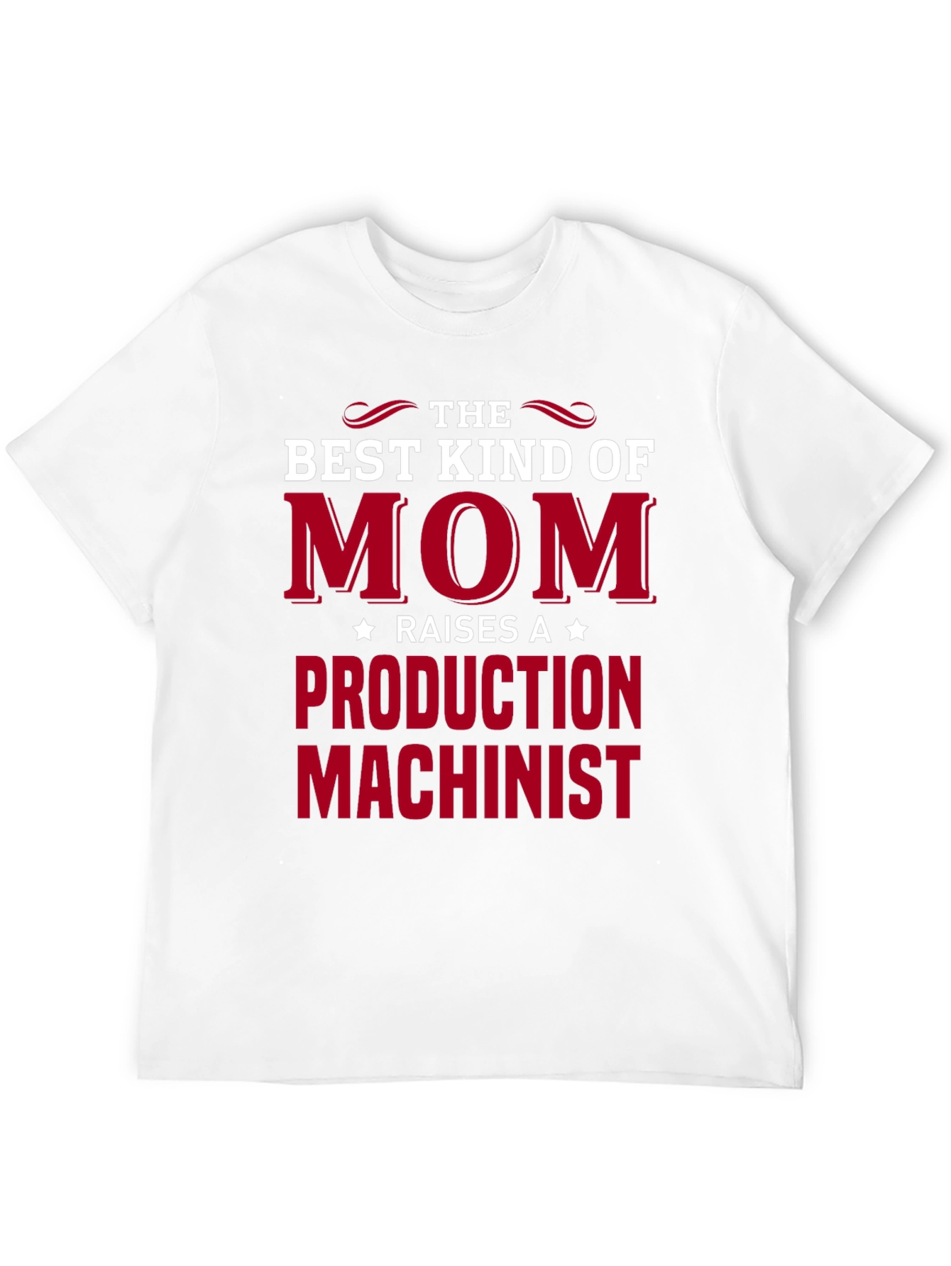 Best Kind of Mom Production Machinist T-Shirt