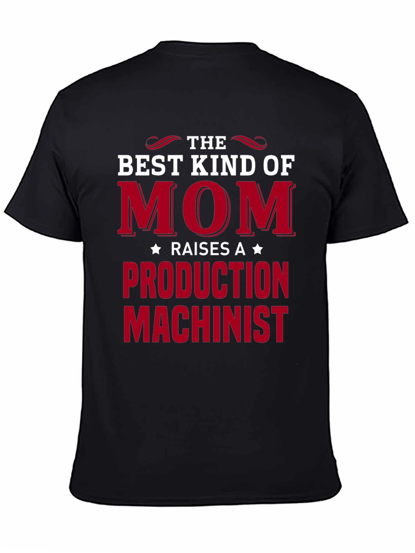 Best Kind of Mom Production Machinist T-Shirt