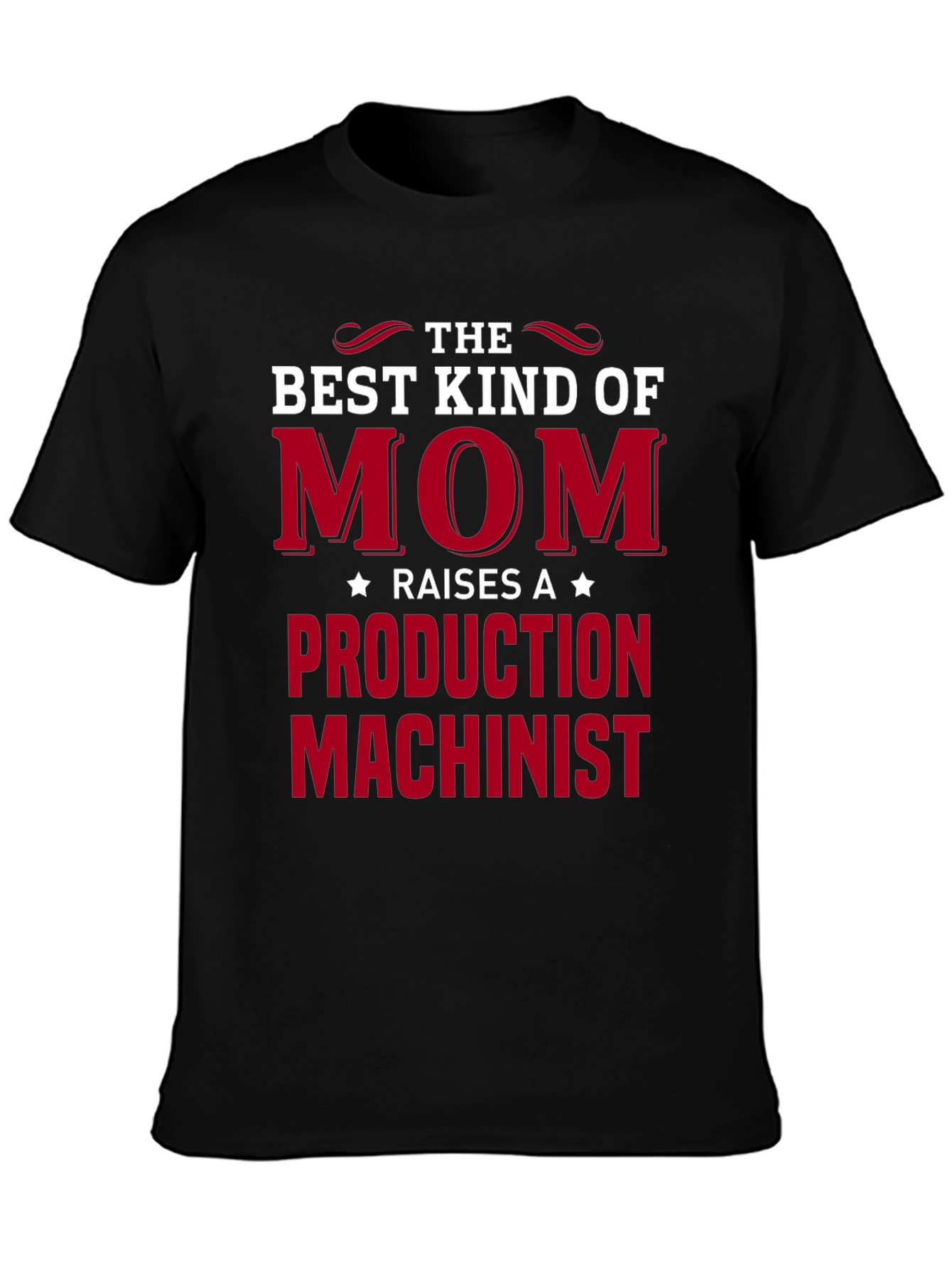 Best Kind of Mom Production Machinist T-Shirt