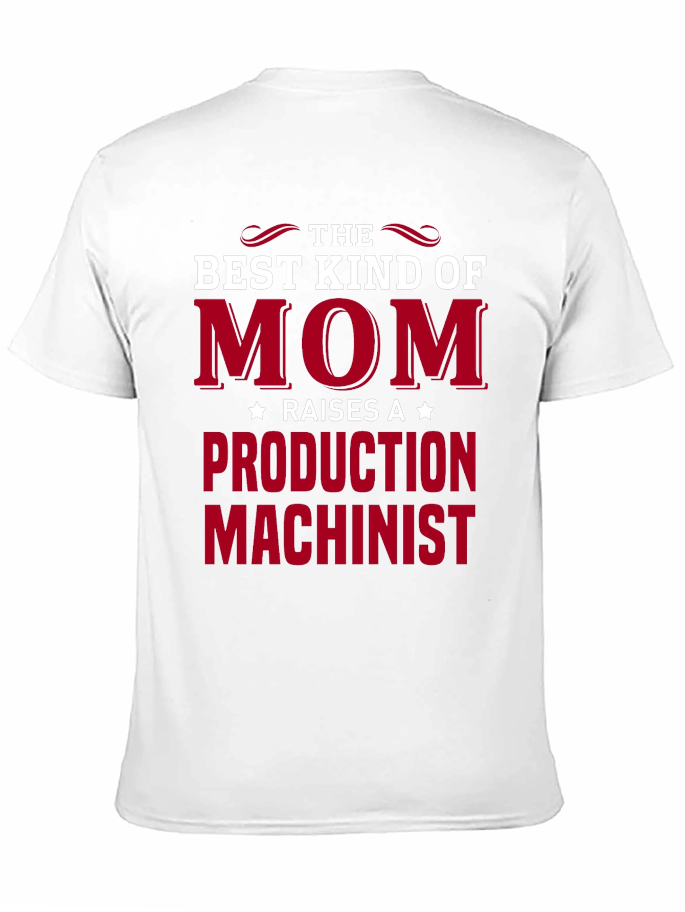Best Kind of Mom Production Machinist T-Shirt