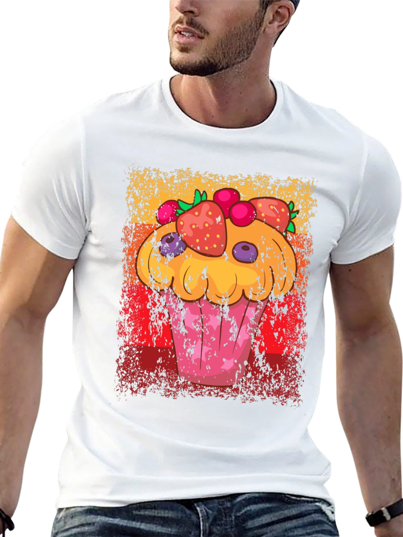 Cupcake Graphic T-Shirt - Sweet Treat Fashion