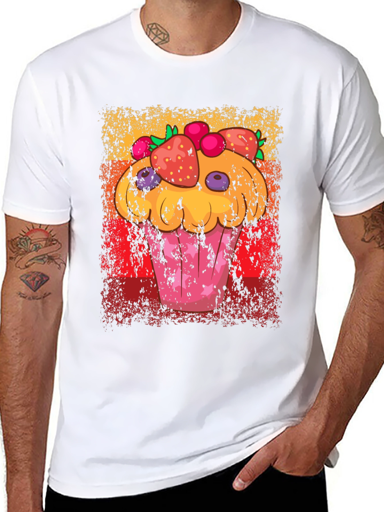 Cupcake Graphic T-Shirt - Sweet Treat Fashion