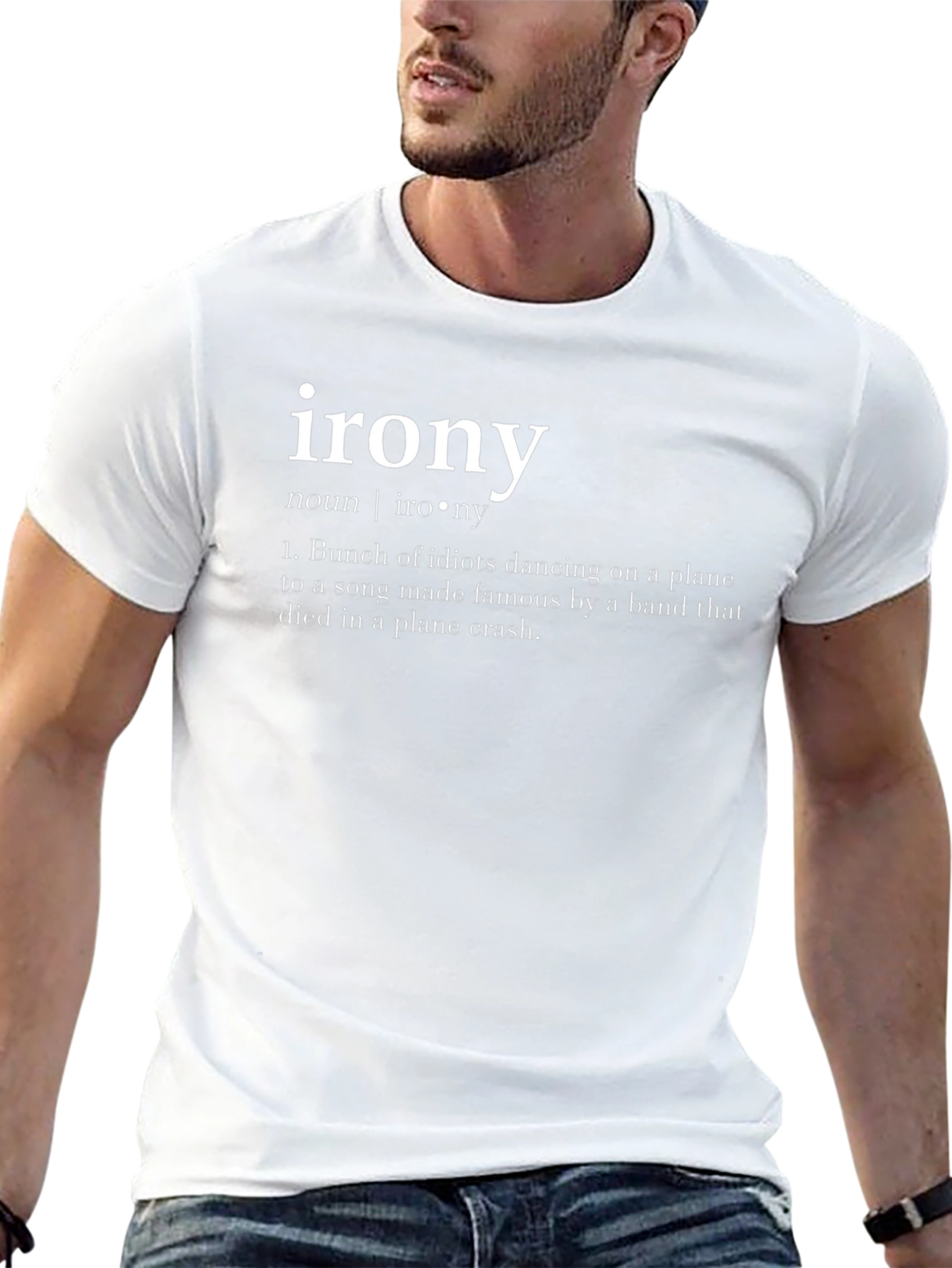 Irony Definition Graphic T-Shirt