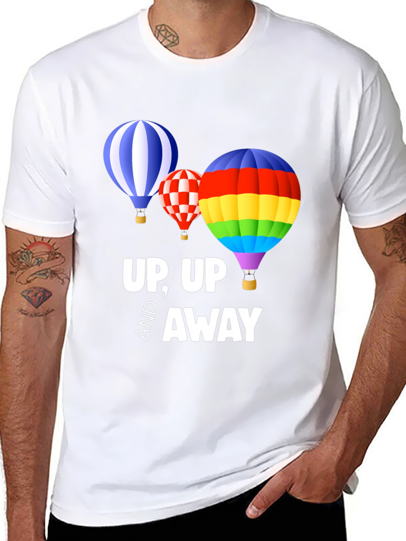 Up Up and Away Graphic Tee