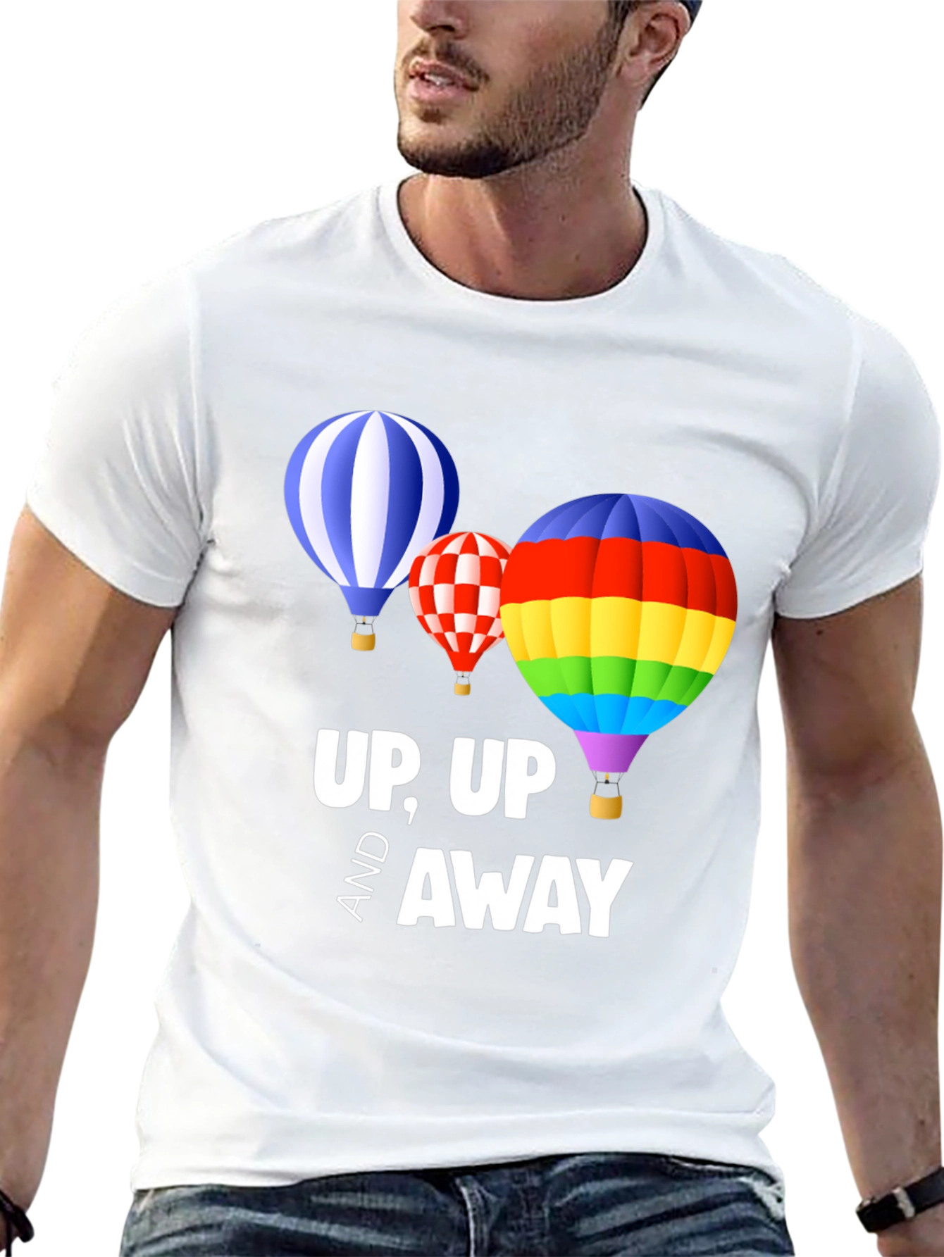 Up Up and Away Graphic Tee