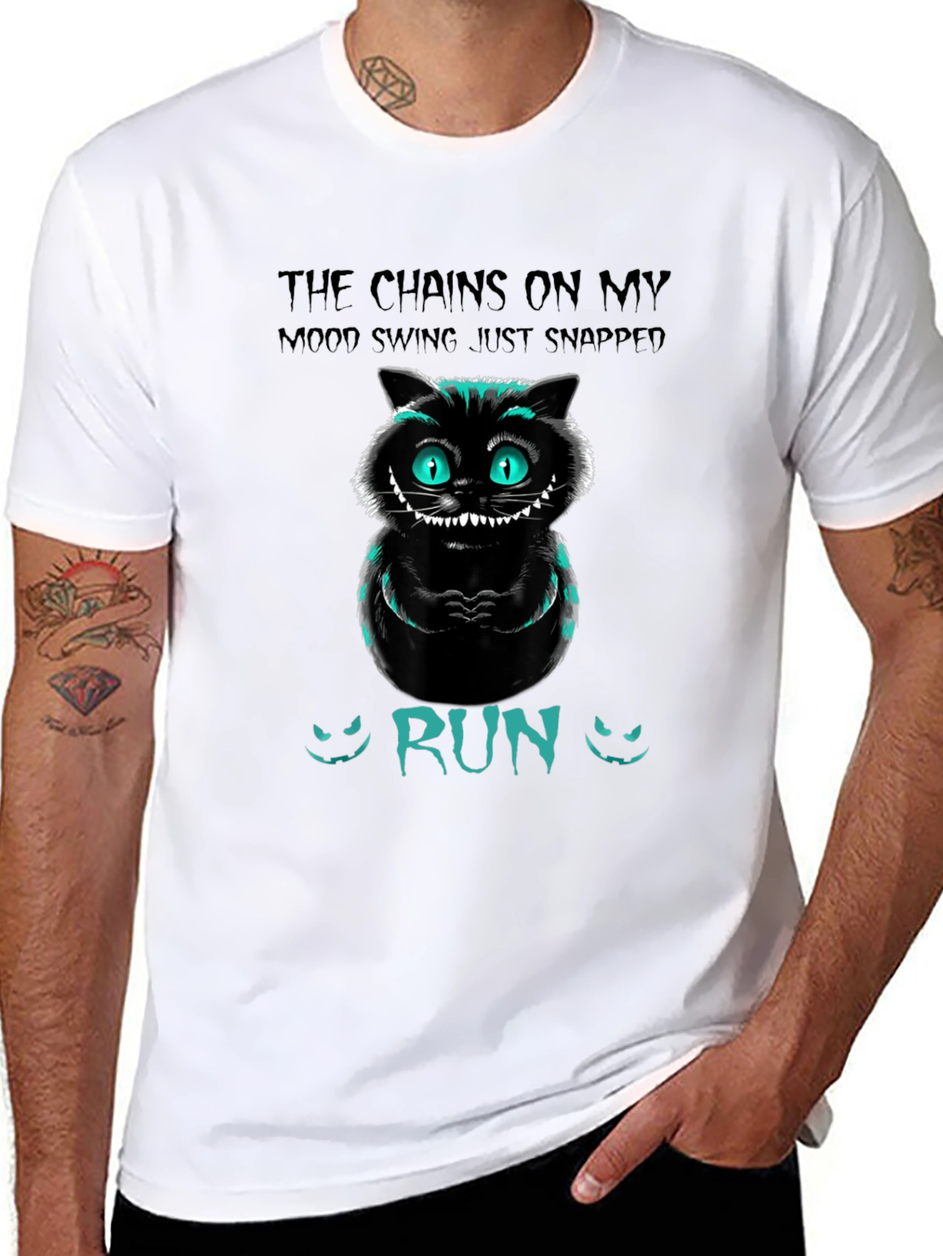 Chains Snapped Cat T-Shirt