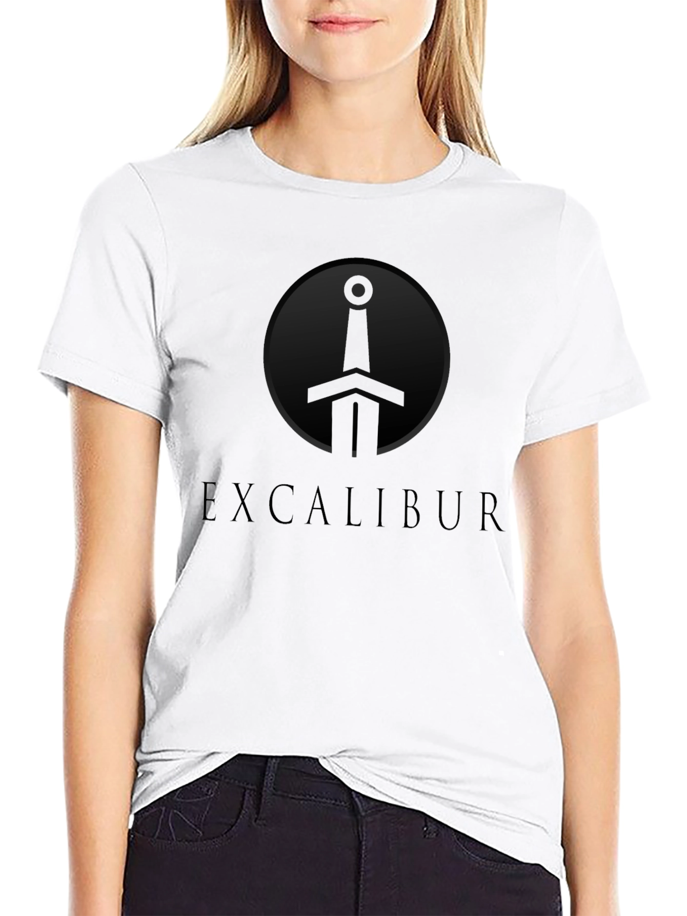 Excalibur Sword Graphic T-Shirt - Menswear