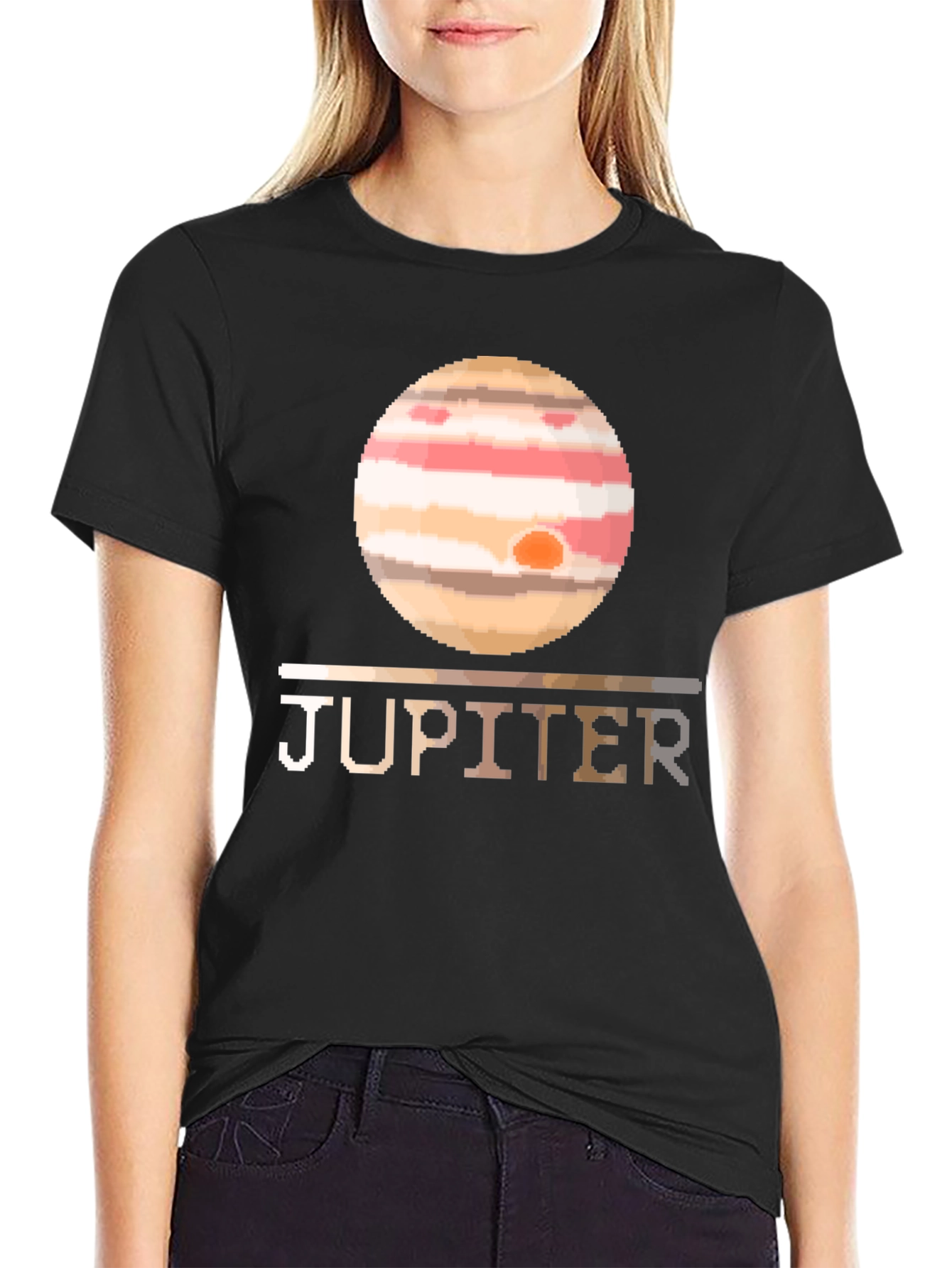 Jupiter Planet Graphic Tee - Space T-Shirt
