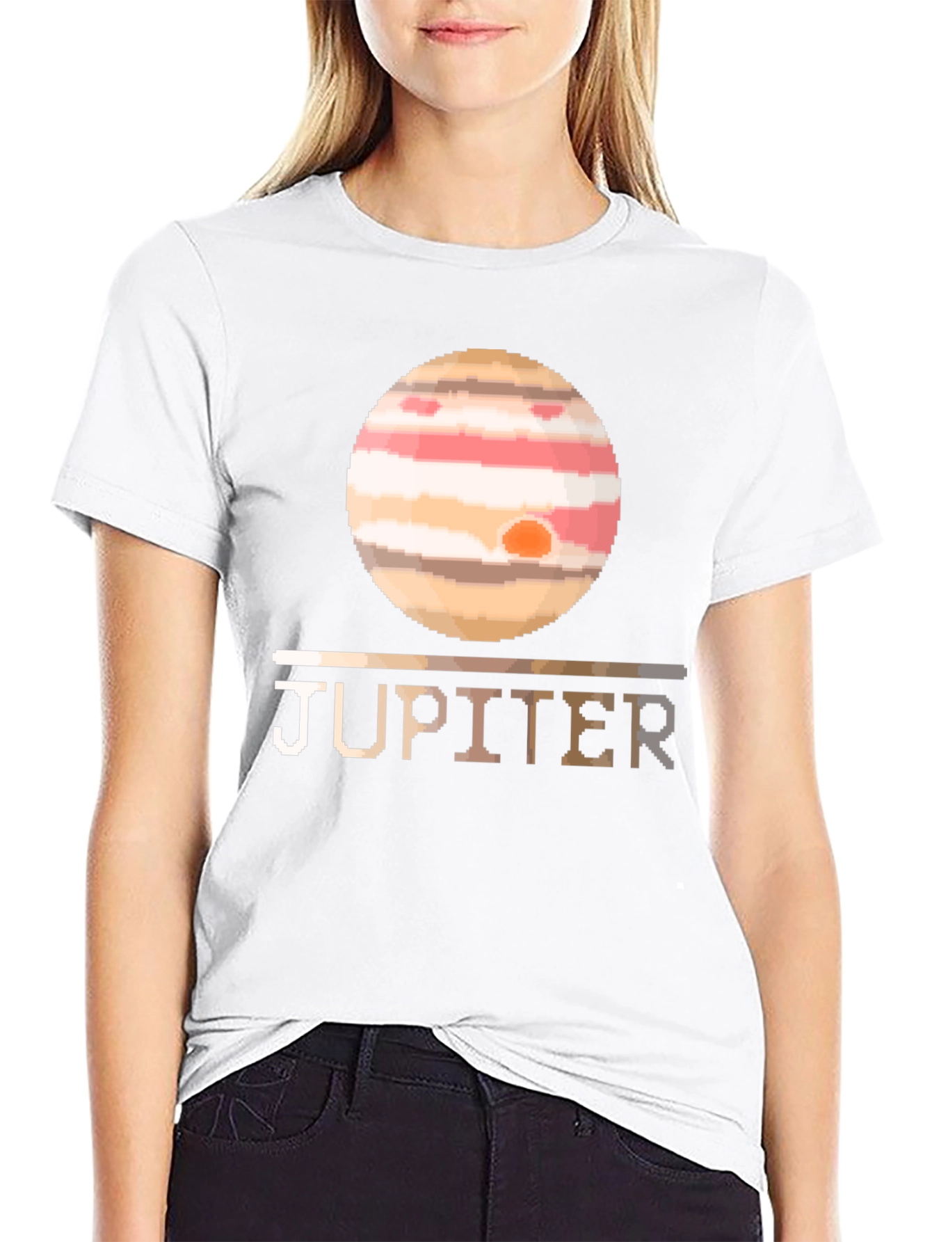 Jupiter Planet Graphic Tee - Space T-Shirt