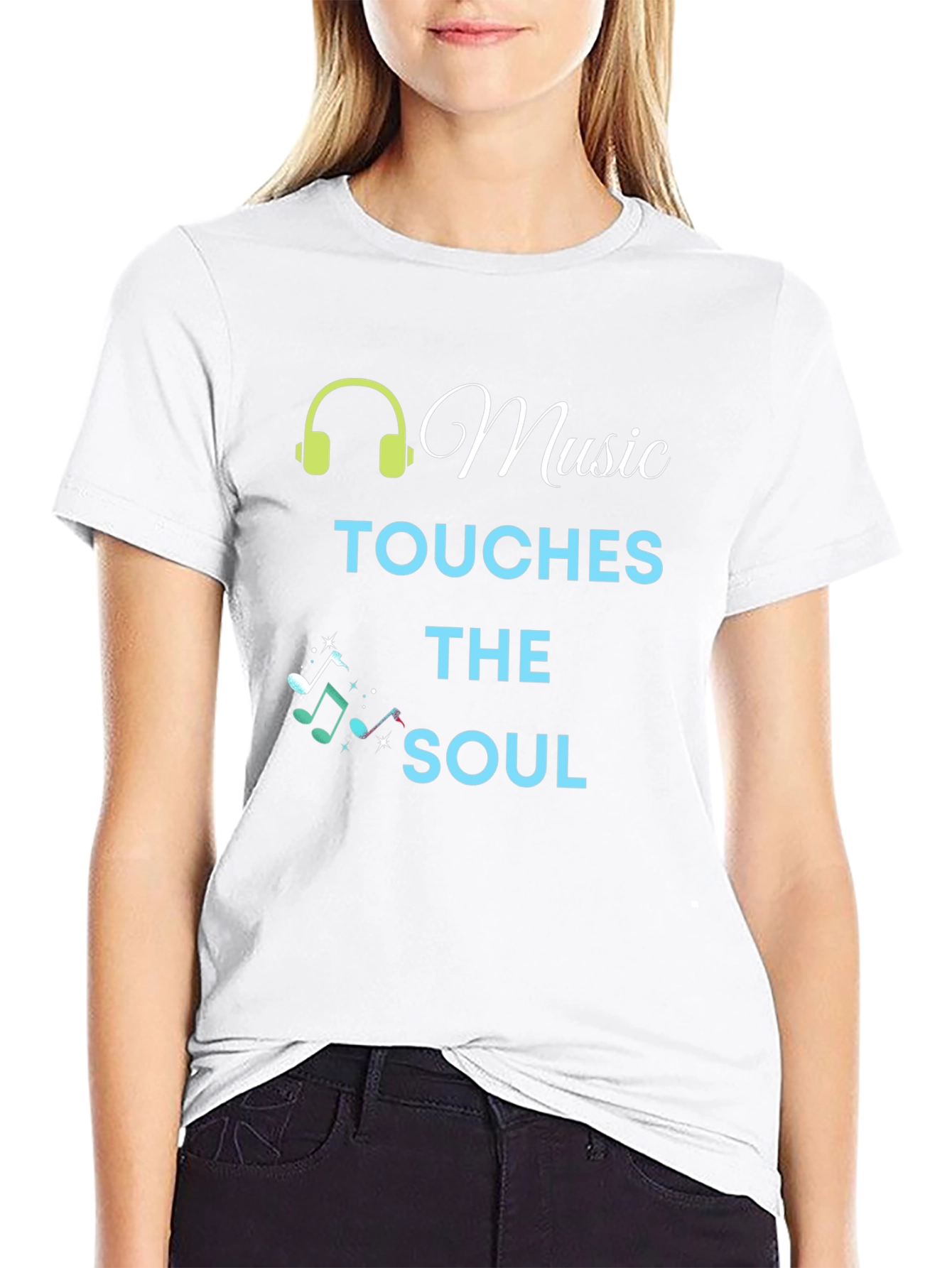 Music Touches the Soul Graphic Tee