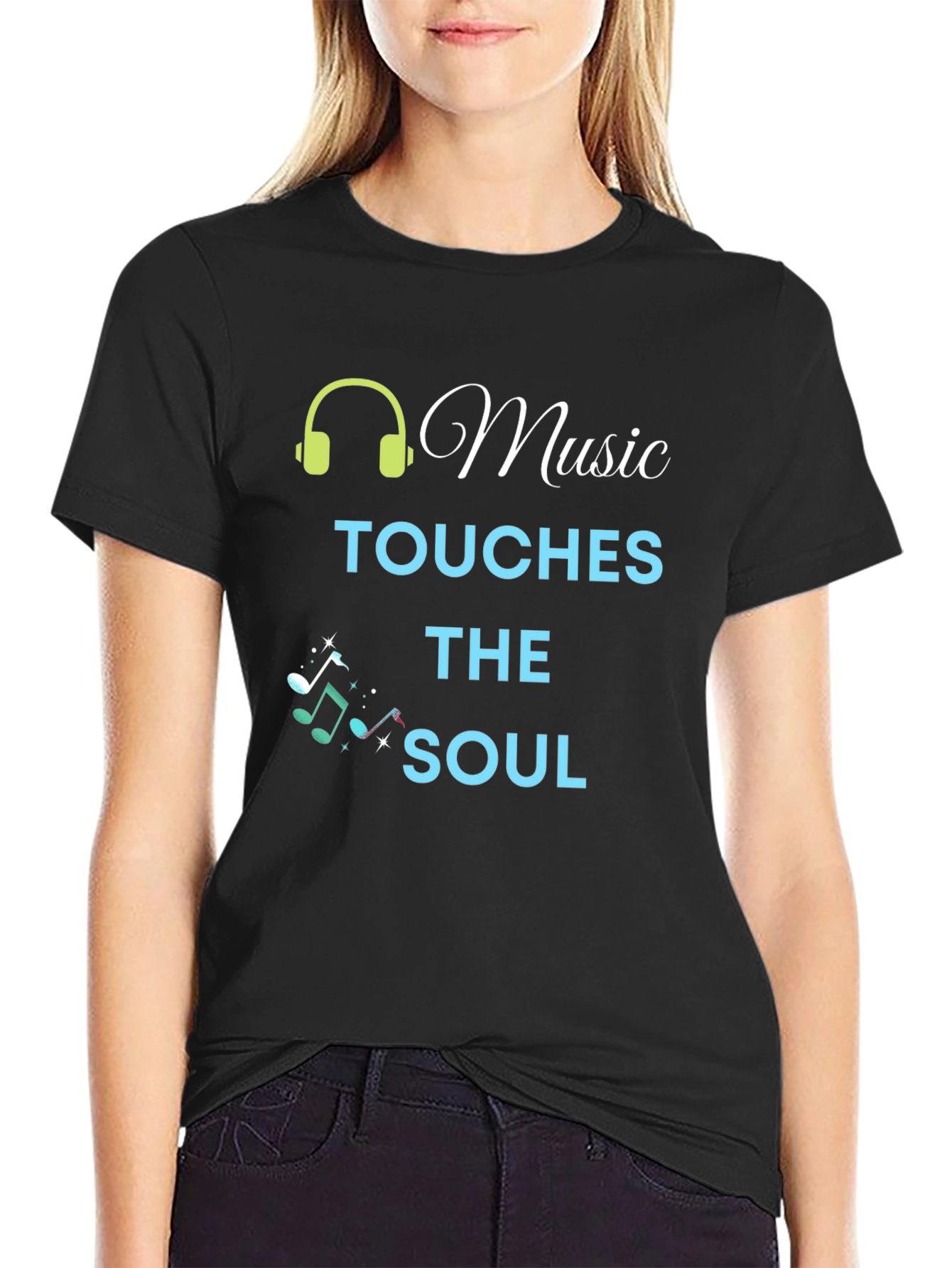 Music Touches the Soul Graphic Tee
