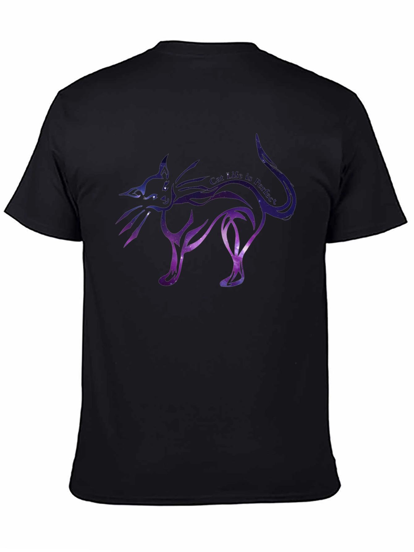 Galaxy Cat Graphic Tee - Unique Unisex T-Shirt