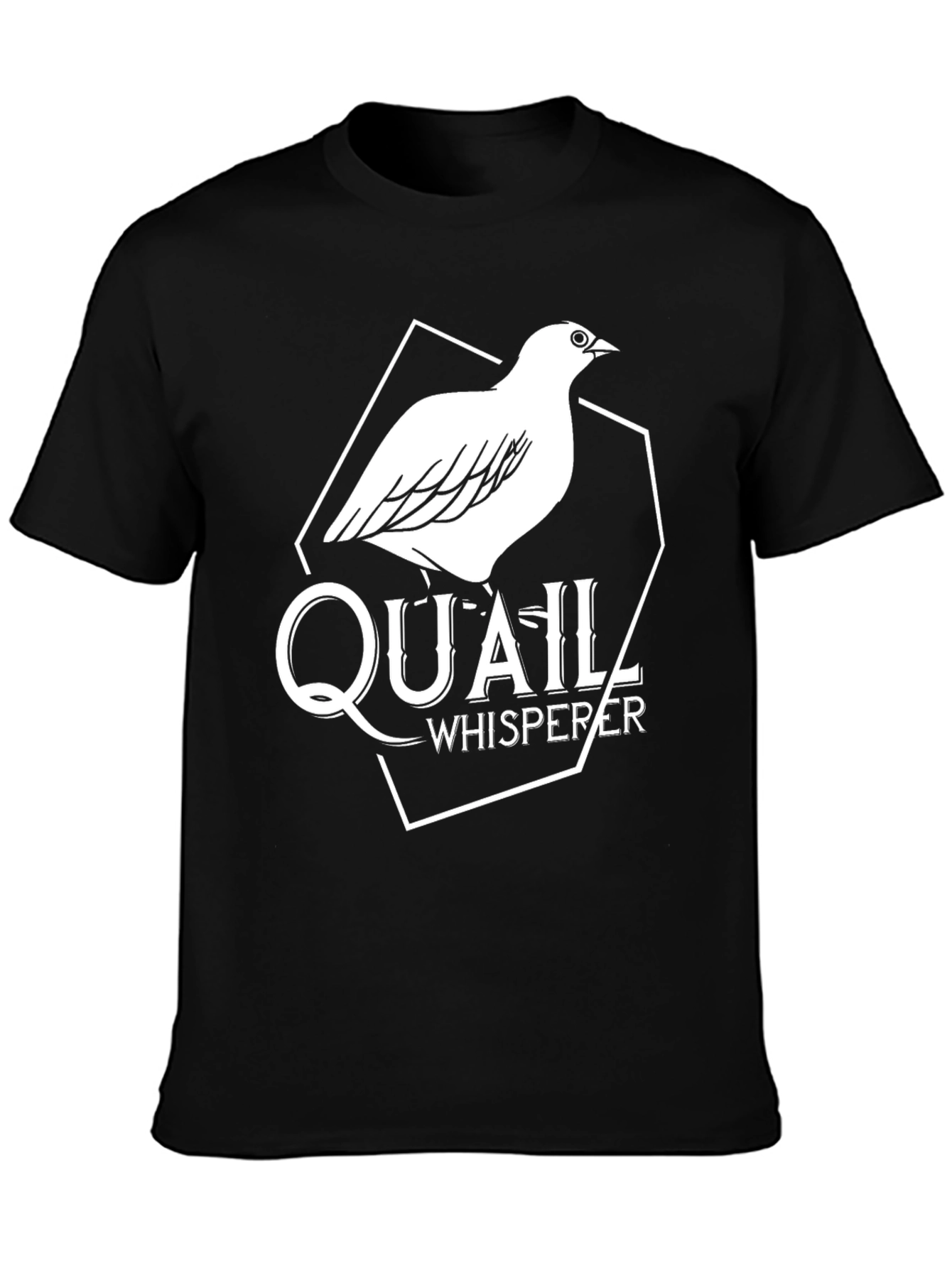 Quail Whisperer Graphic Tee - Bird Lover Shirt