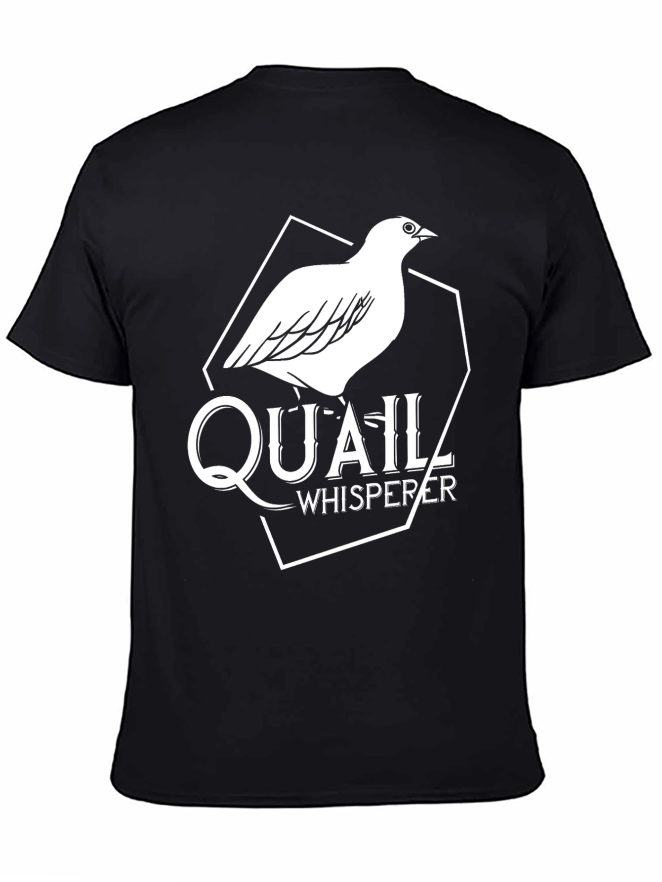 Quail Whisperer Graphic Tee - Bird Lover Shirt