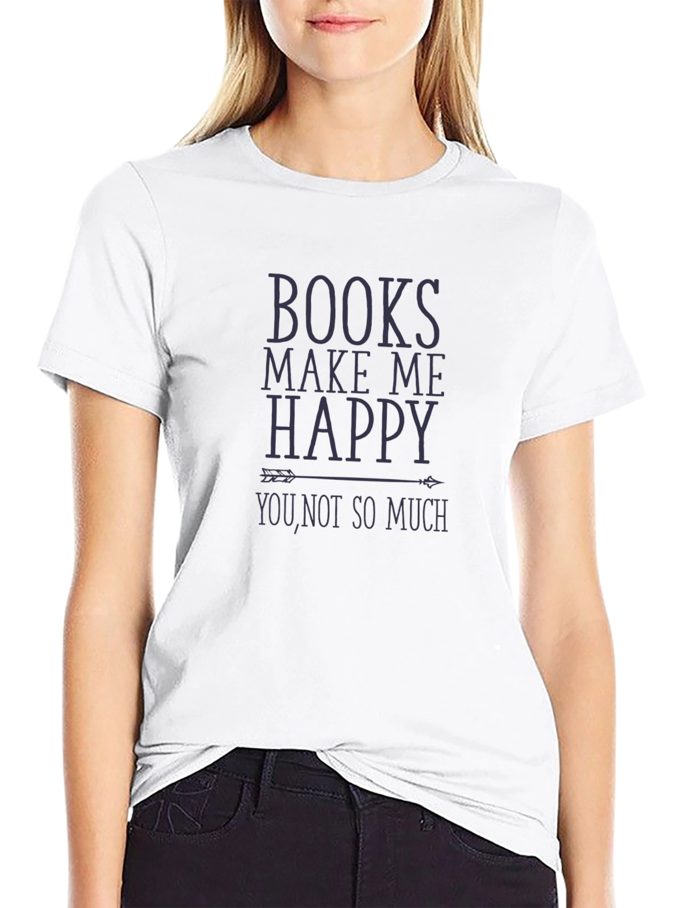 Books Make Me Happy T-Shirt