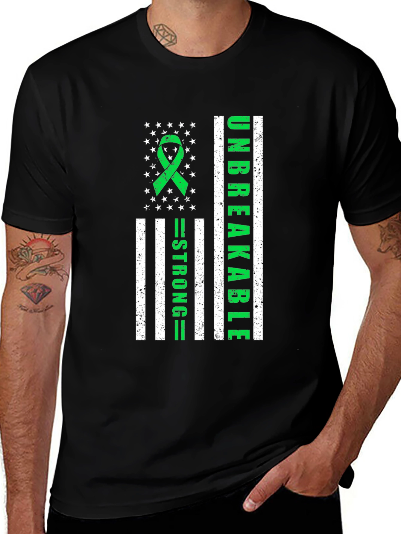 Unbreakable Strong T-Shirt Mental Health Awareness
