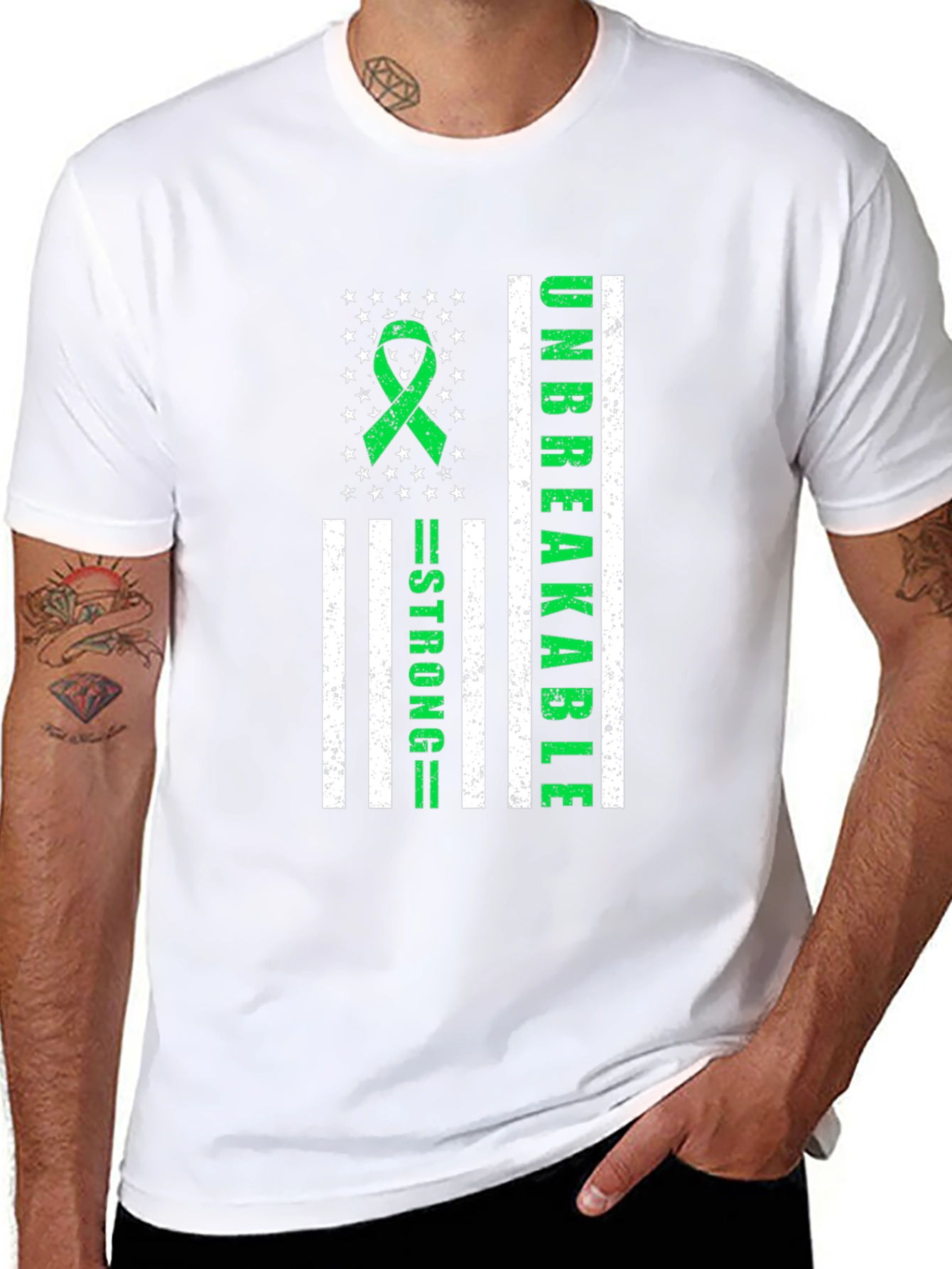 Unbreakable Strong T-Shirt Mental Health Awareness