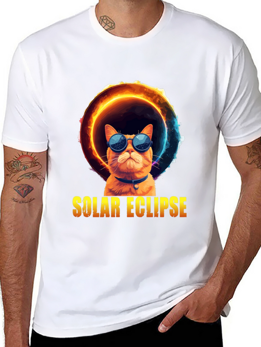 Cool Cat Solar Eclipse T-Shirt