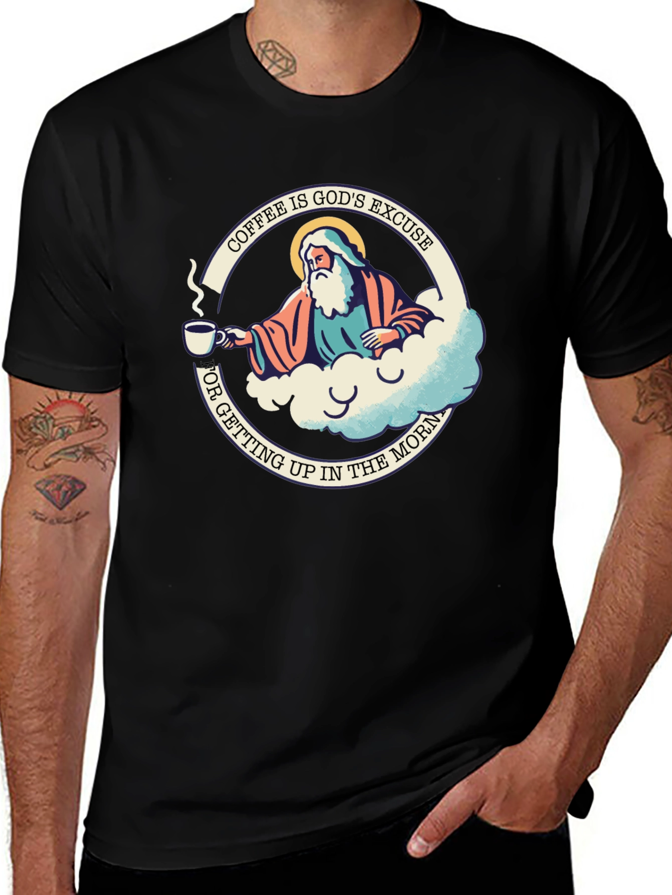 Coffee is Gods Excuse T-Shirt