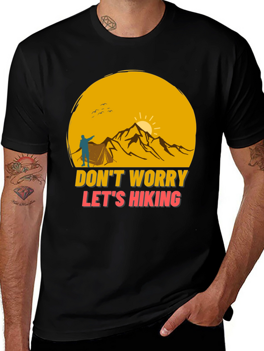 Hiking Adventure T-Shirt - Dont Worry Lets Hike