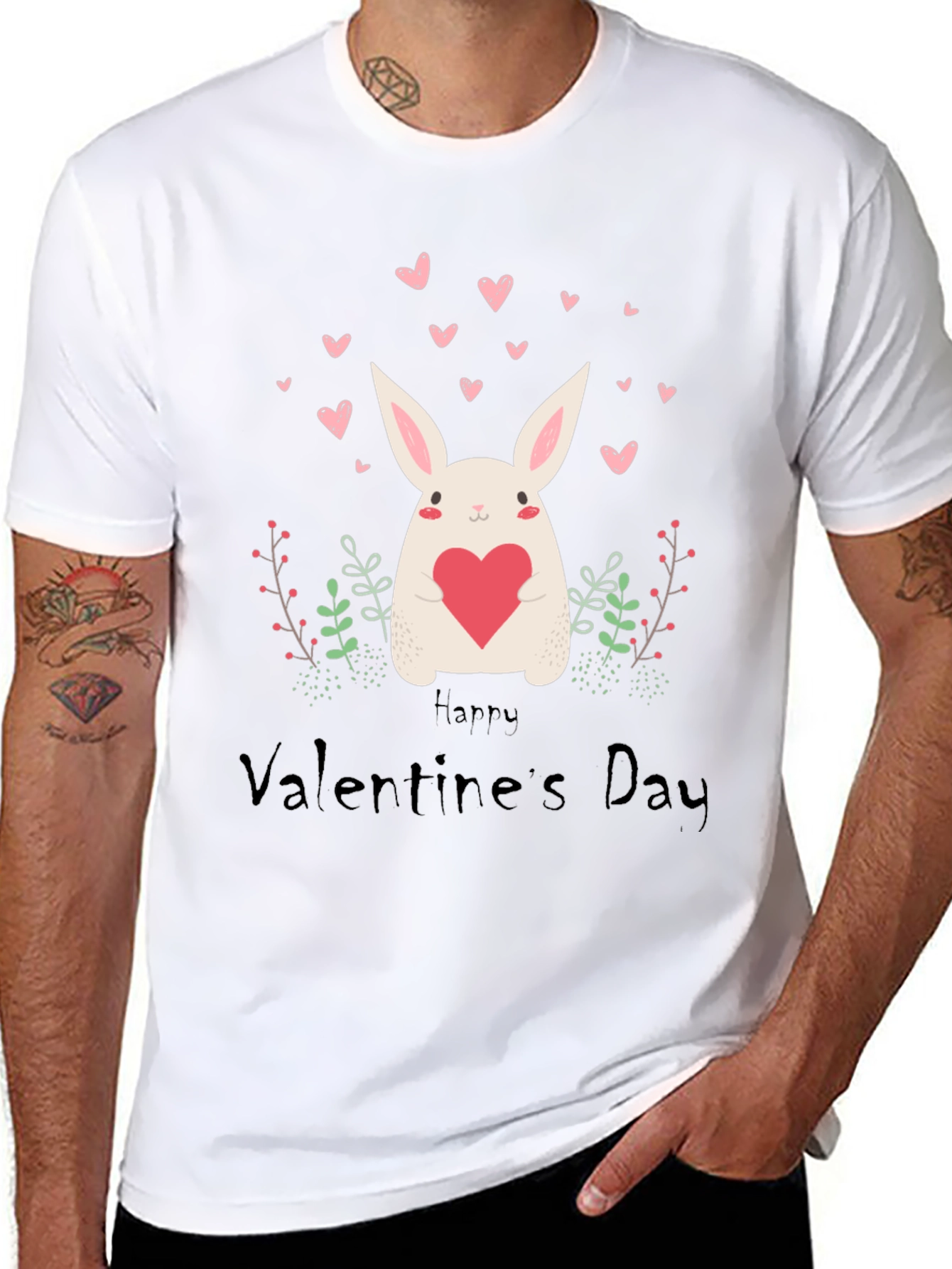 Valentines Day Bunny T-Shirt