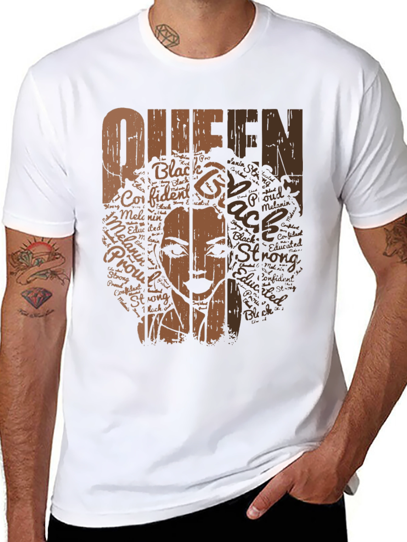 Black Queen T-Shirt - Melanin Pride Tee