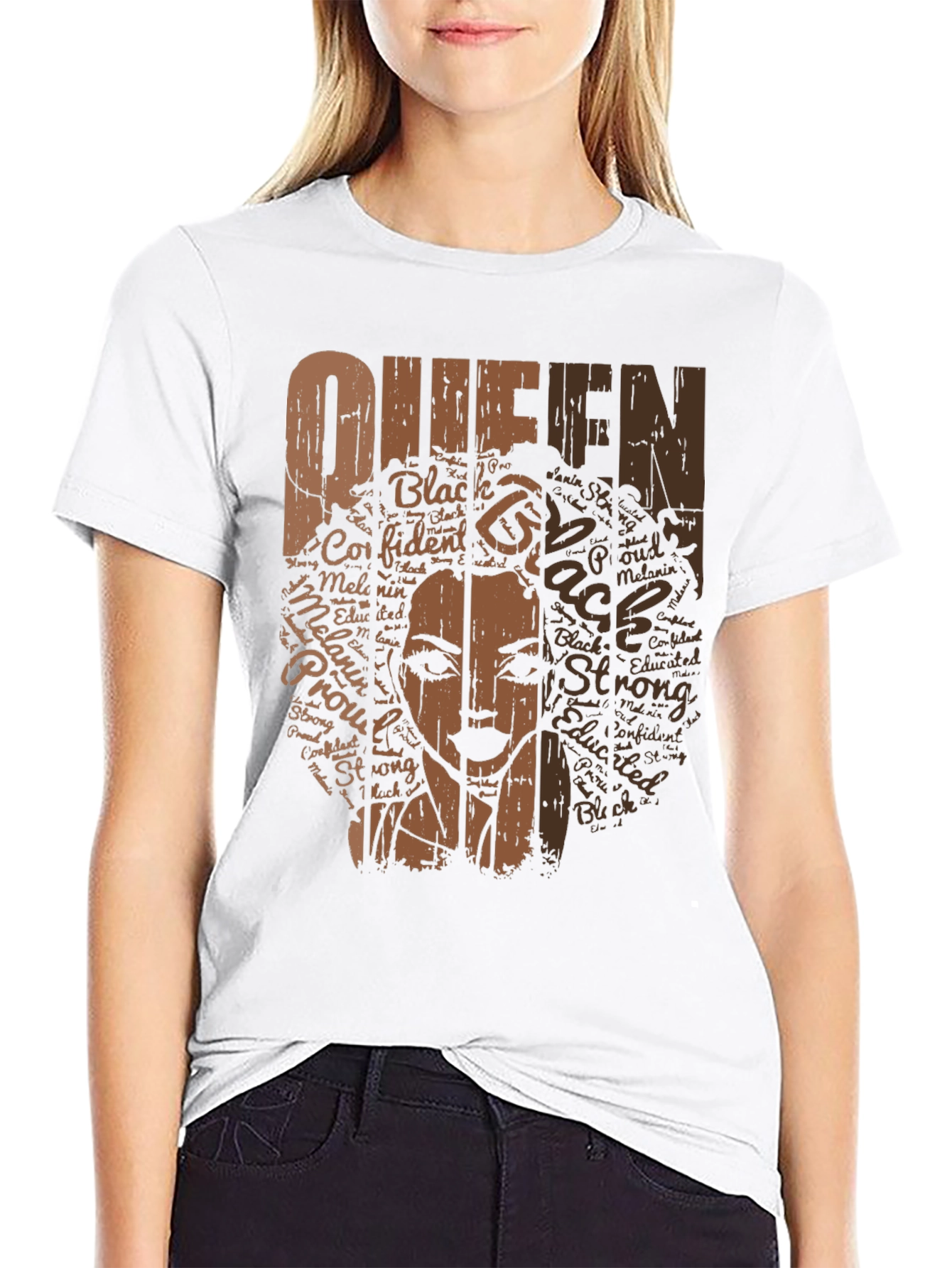 Black Queen T-Shirt - Melanin Pride Tee