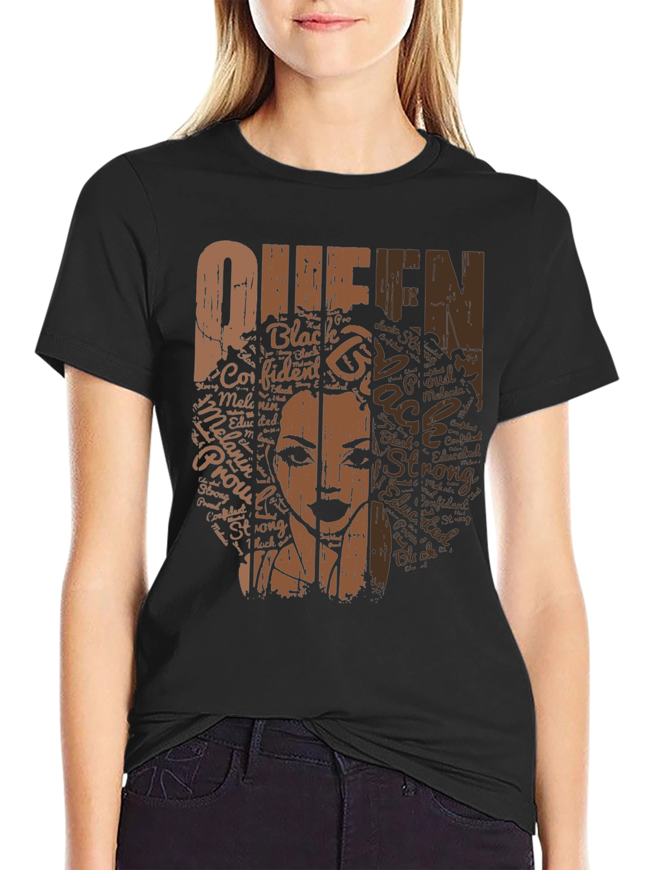 Black Queen T-Shirt - Melanin Pride Tee