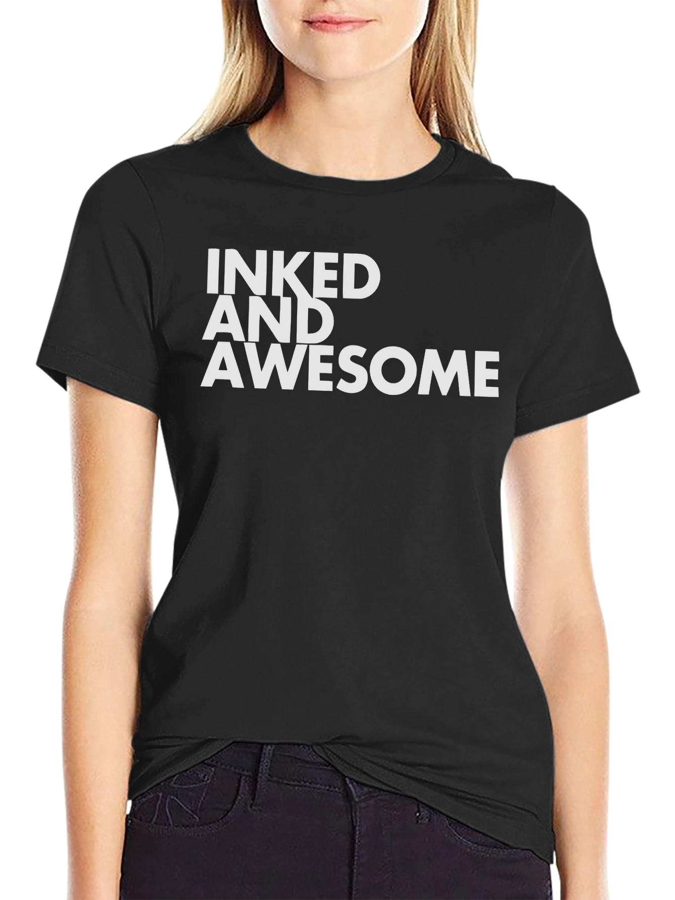 Inked and Awesome Graphic T-Shirt