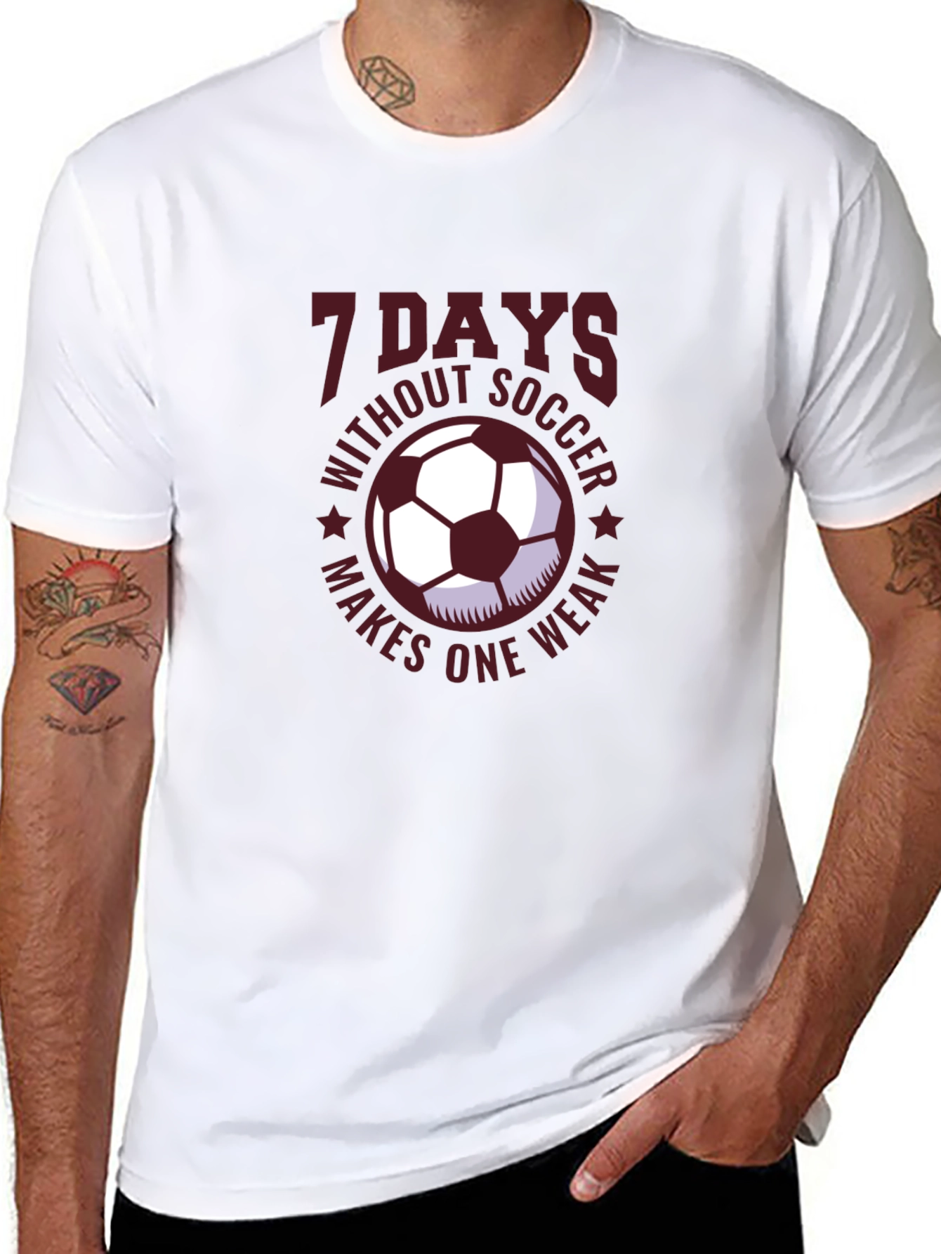 7 Days Without Soccer T-Shirt