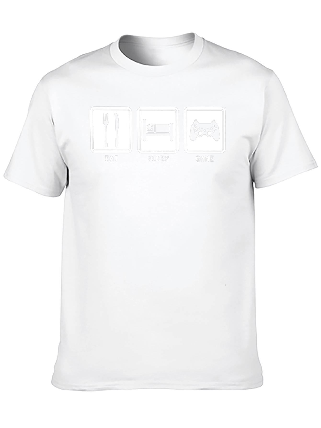 Eat Sleep Game T-Shirt - Gamer Life Tee