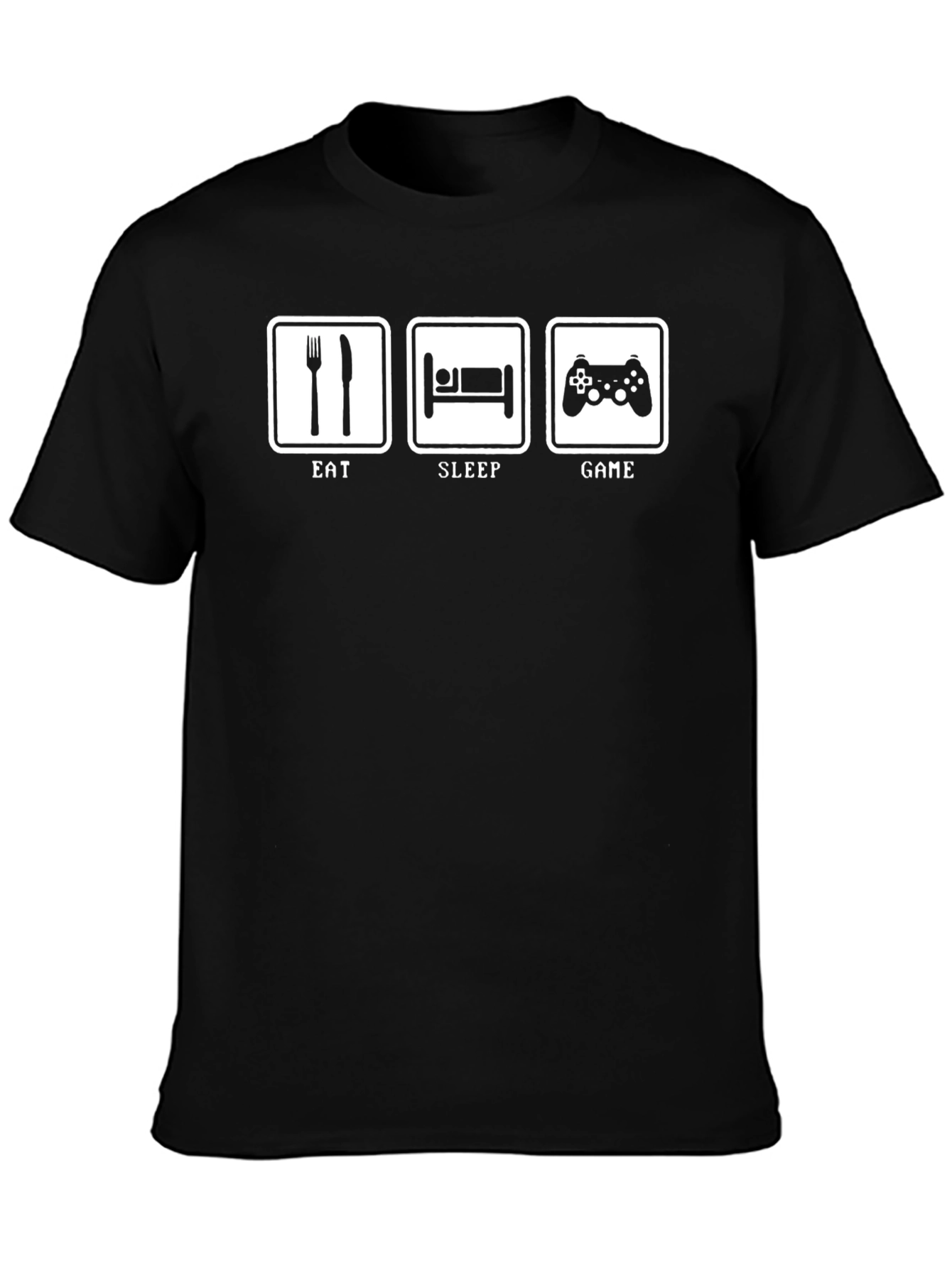 Eat Sleep Game T-Shirt - Gamer Life Tee