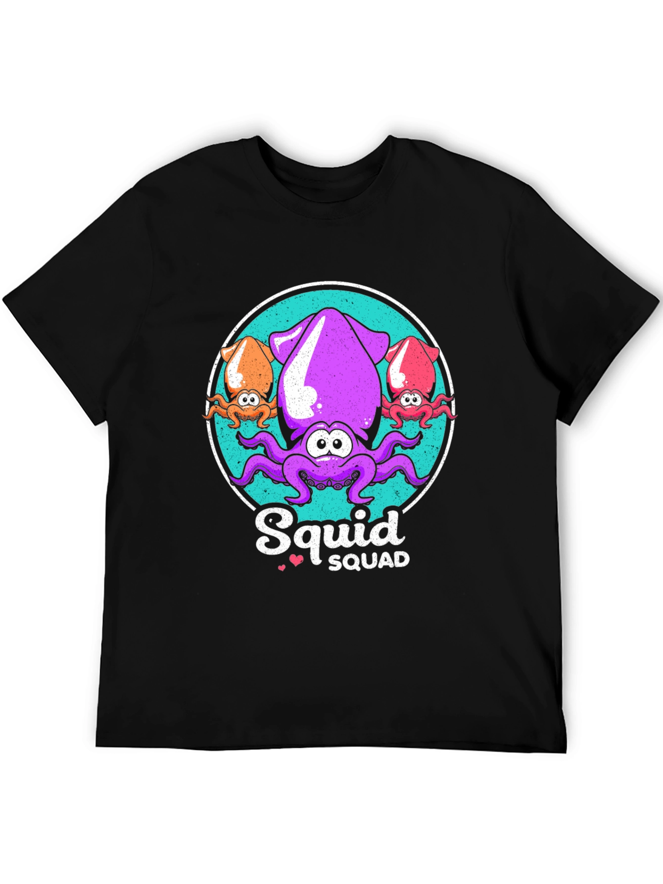 Squid Squad Graphic T-Shirt - Cute & Fun Design